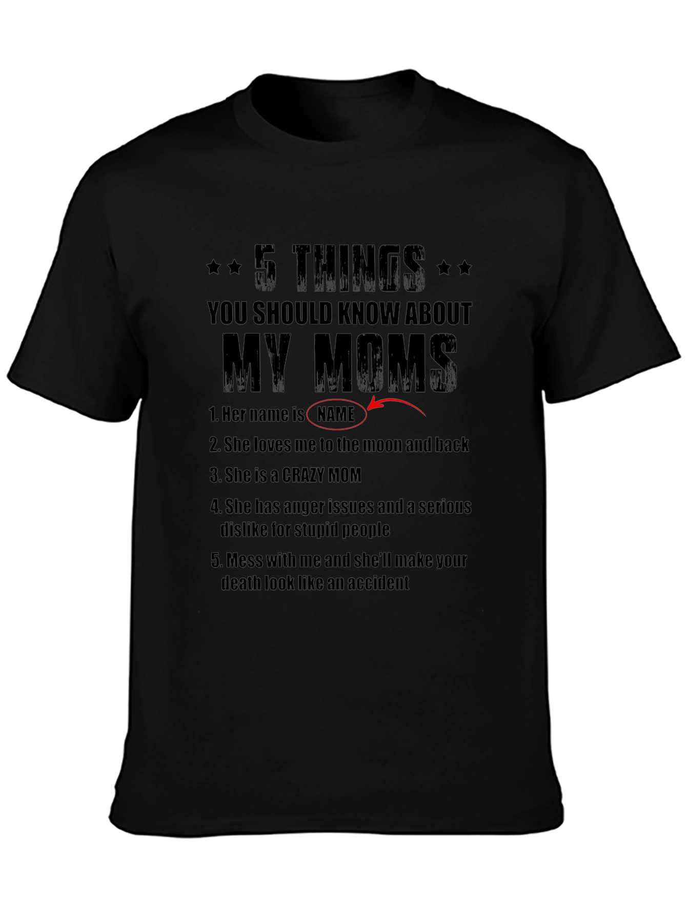 5 Things You Should Know About My Moms T-Shirt