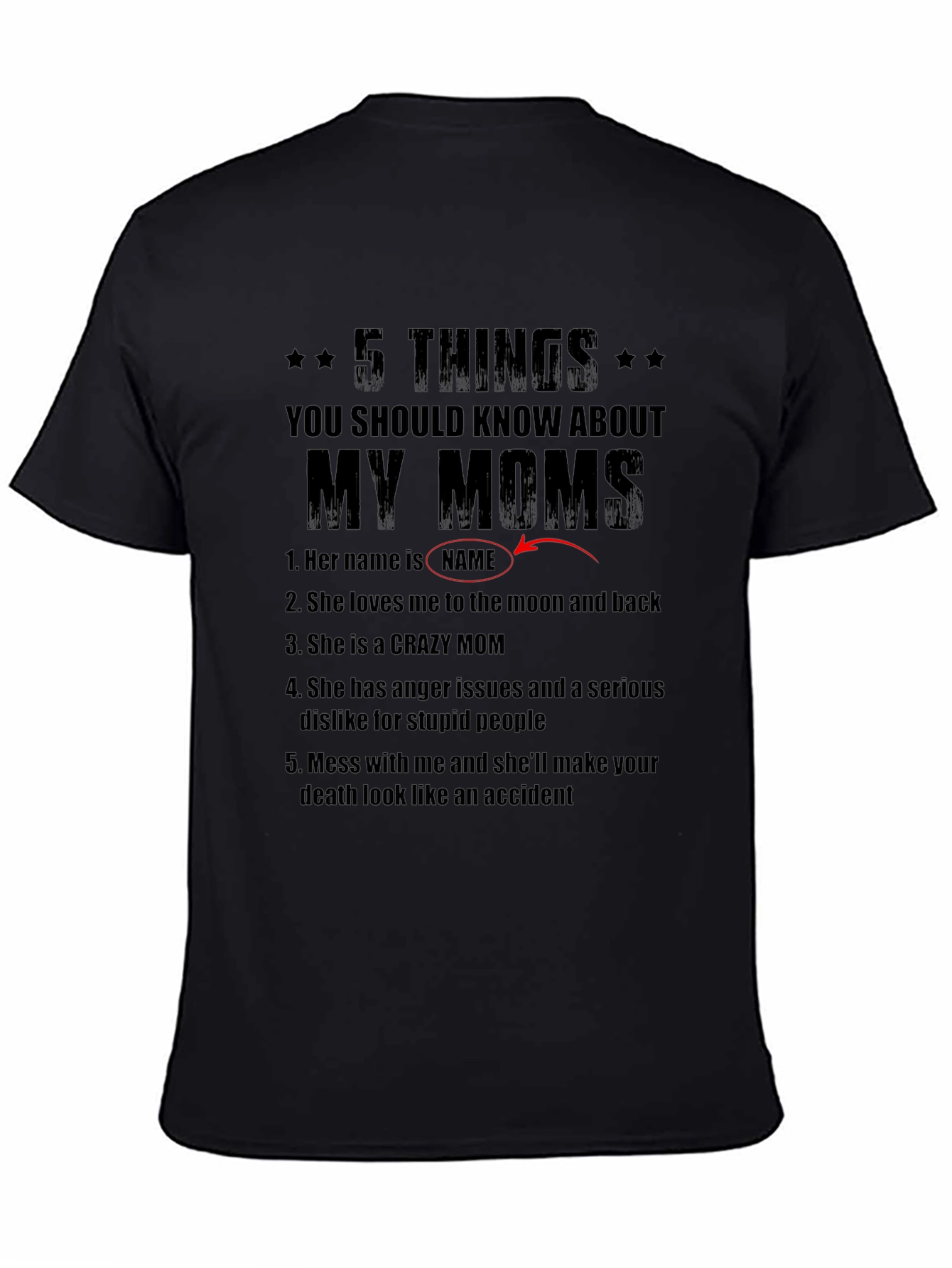 5 Things You Should Know About My Moms T-Shirt