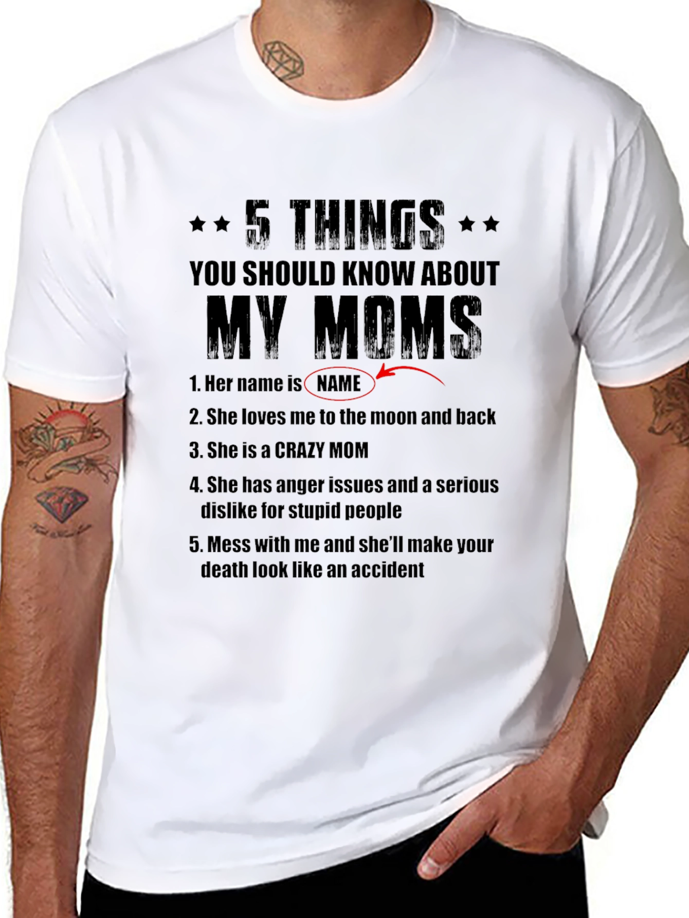 5 Things You Should Know About My Moms T-Shirt