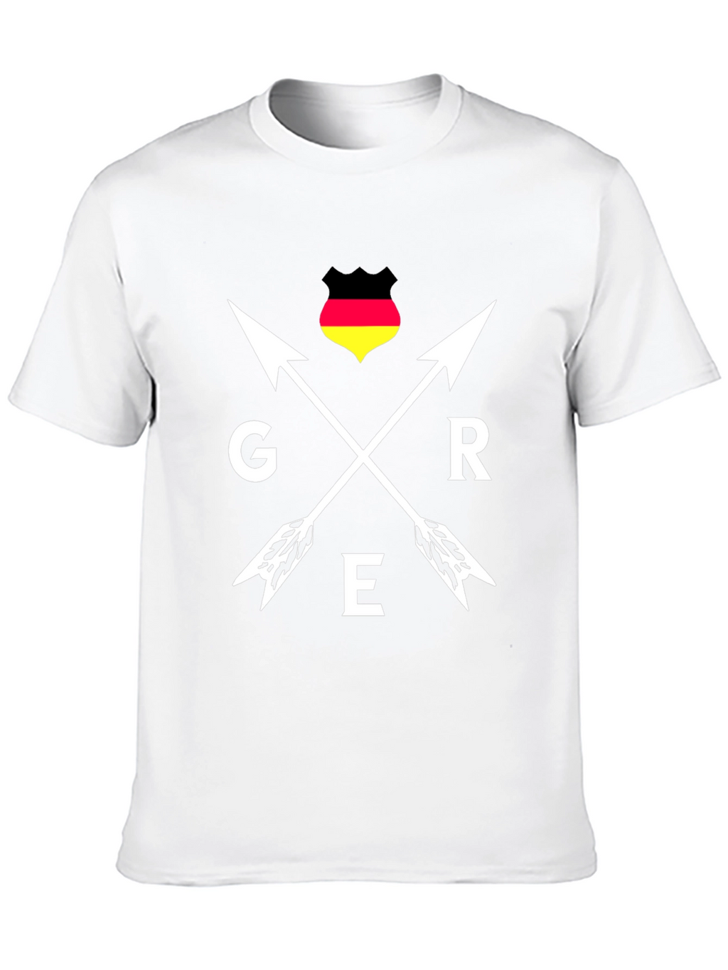 Germany Pride Arrows T-Shirt - Black