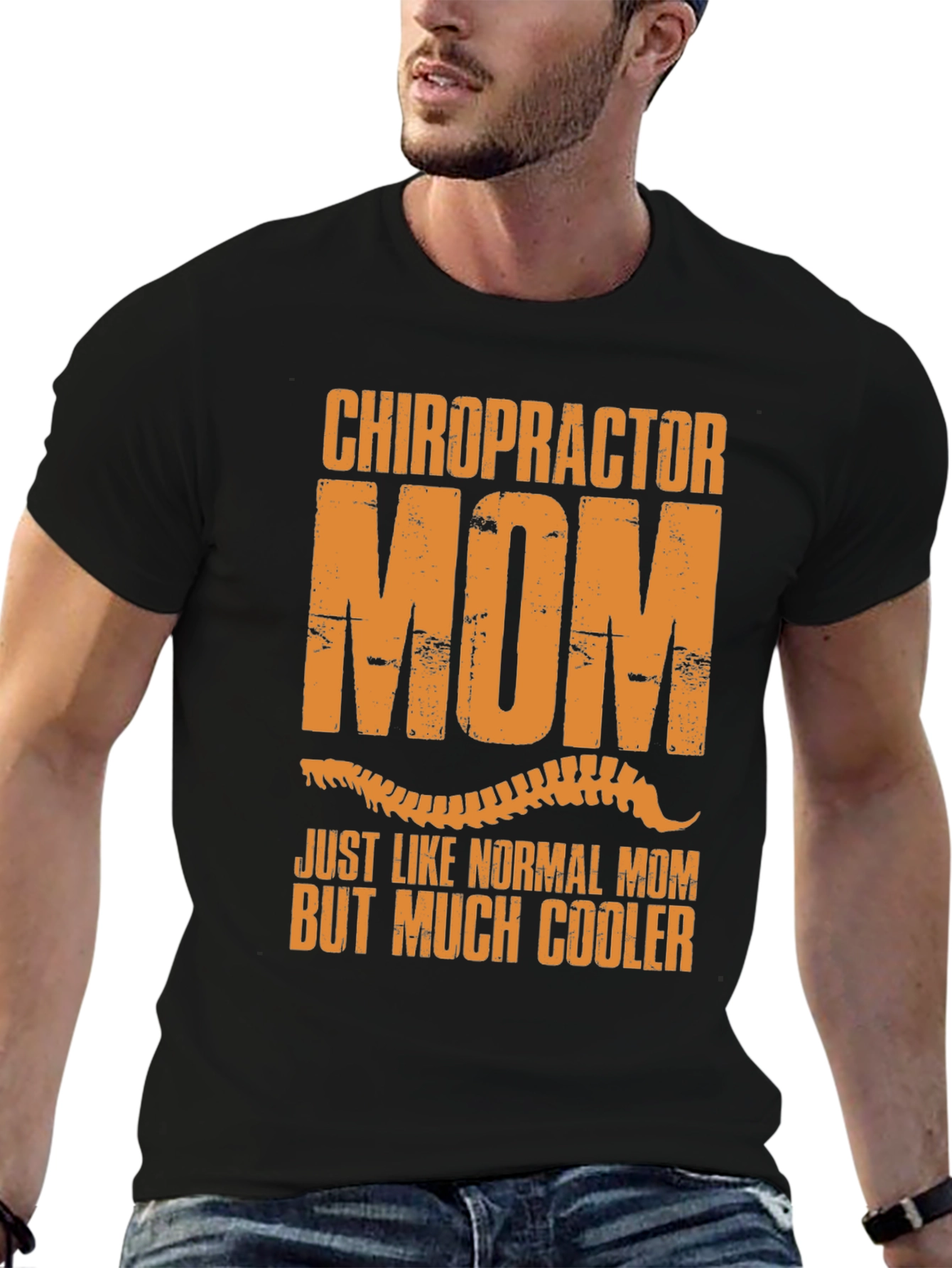 Chiropractor Mom T-Shirt - Funny & Cool Gift for Mothers