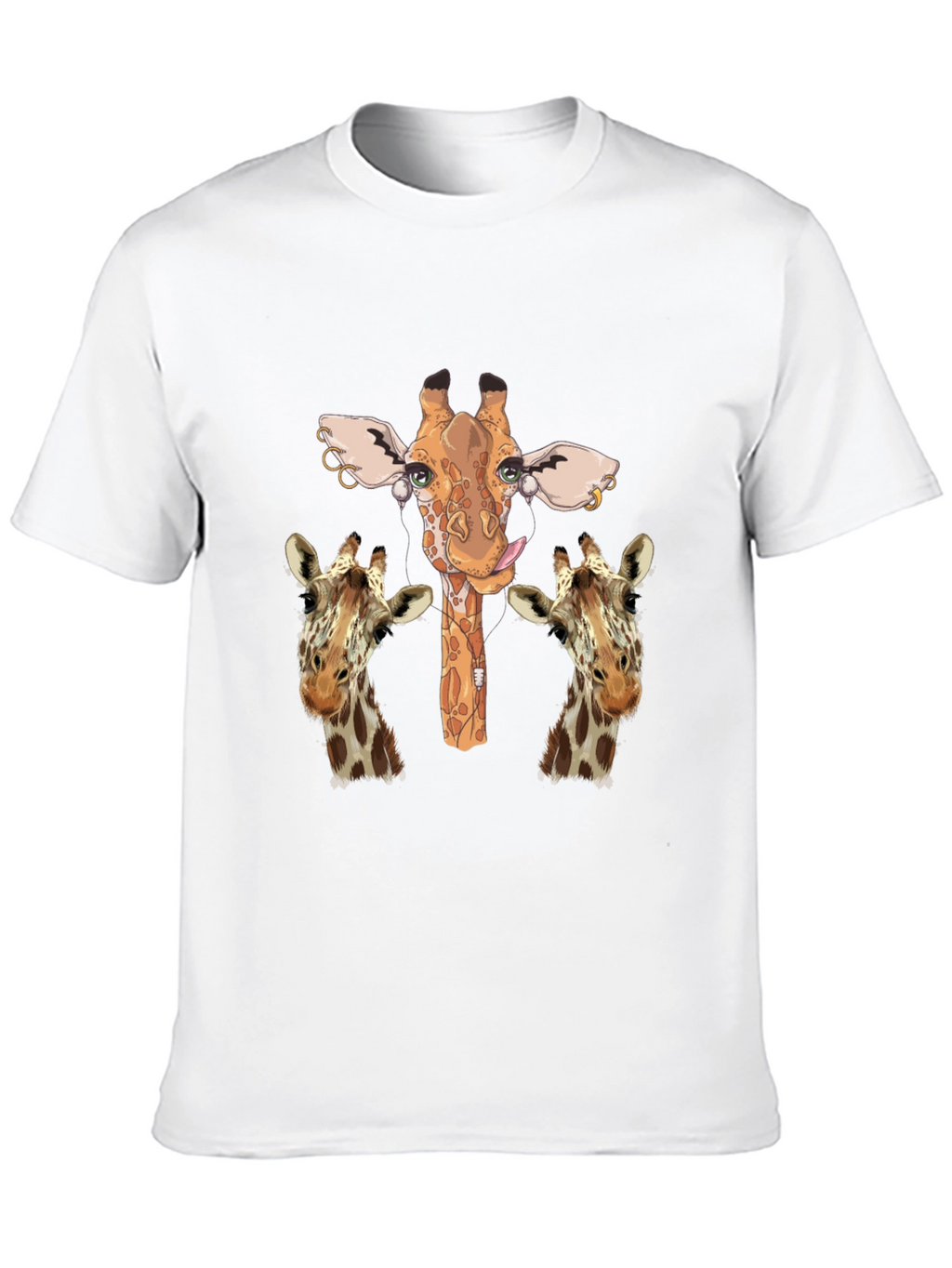 Giraffe T-Shirt Unique Print Unisex