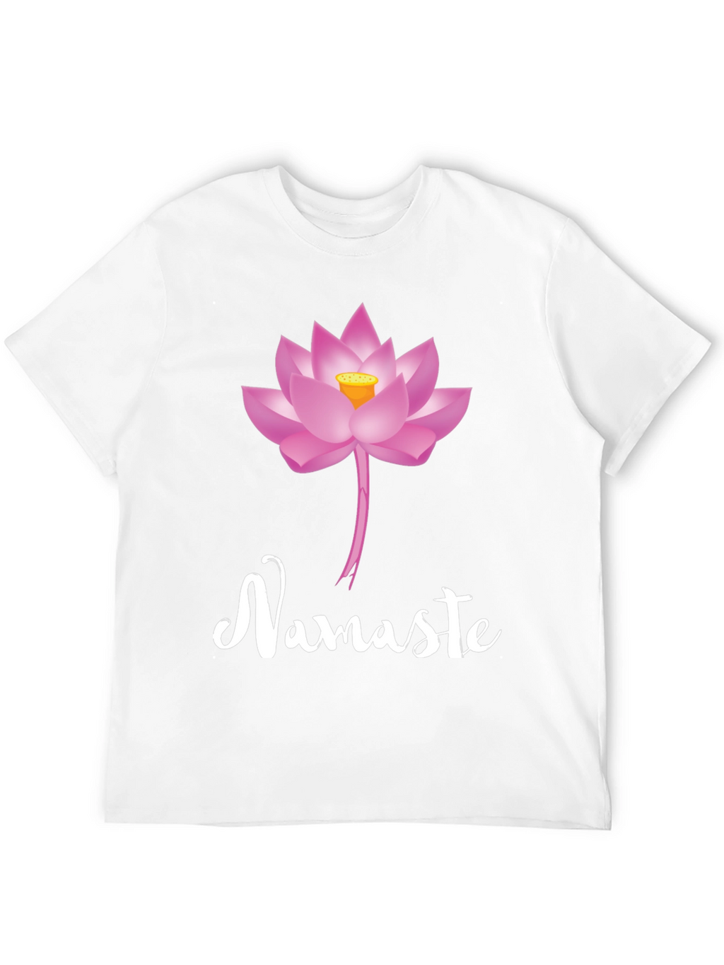 Namaste Lotus Flower Graphic Tee