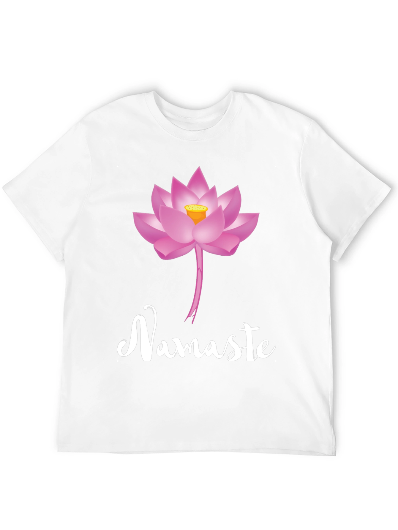 Namaste Lotus Flower Graphic Tee