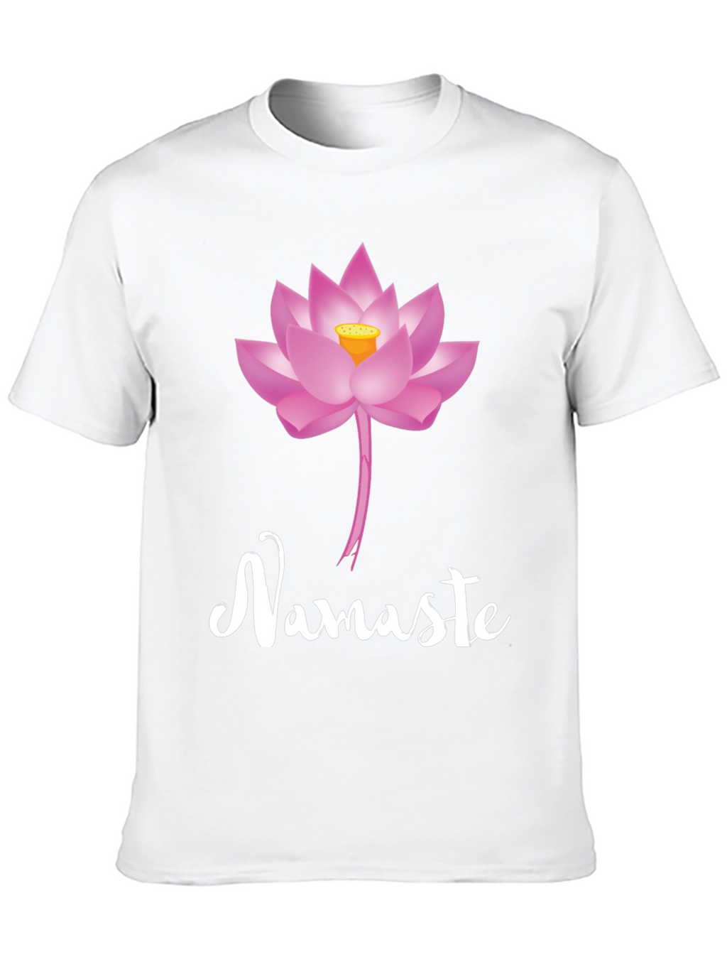 Namaste Lotus Flower Graphic Tee
