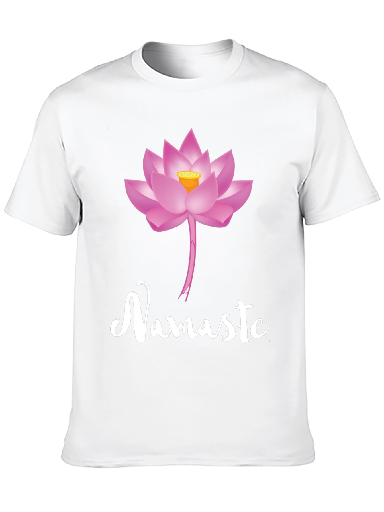 Namaste Lotus Flower Graphic Tee