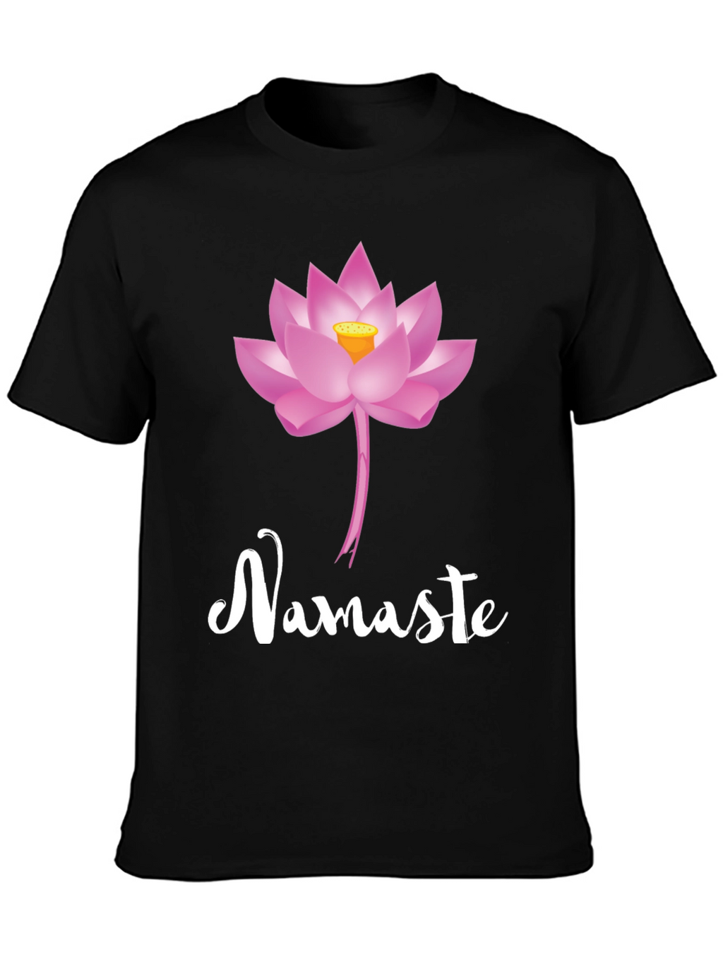 Namaste Lotus Flower Graphic Tee