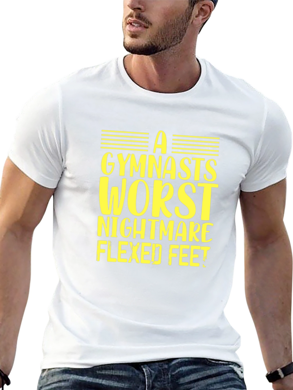 Gymnast Worst Nightmare Flexed Feet T-Shirt