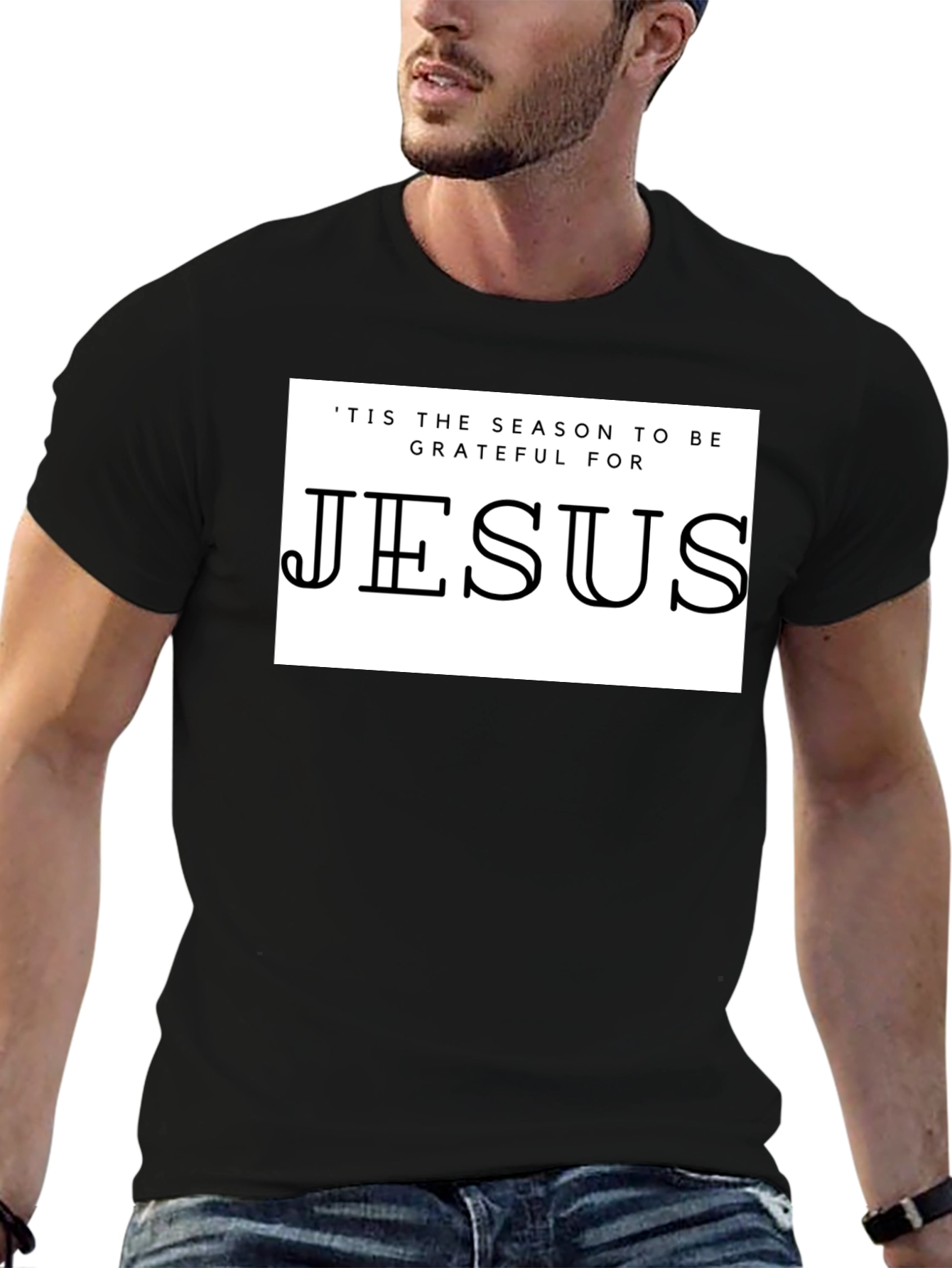 Jesus T-Shirt: Grateful for the Season