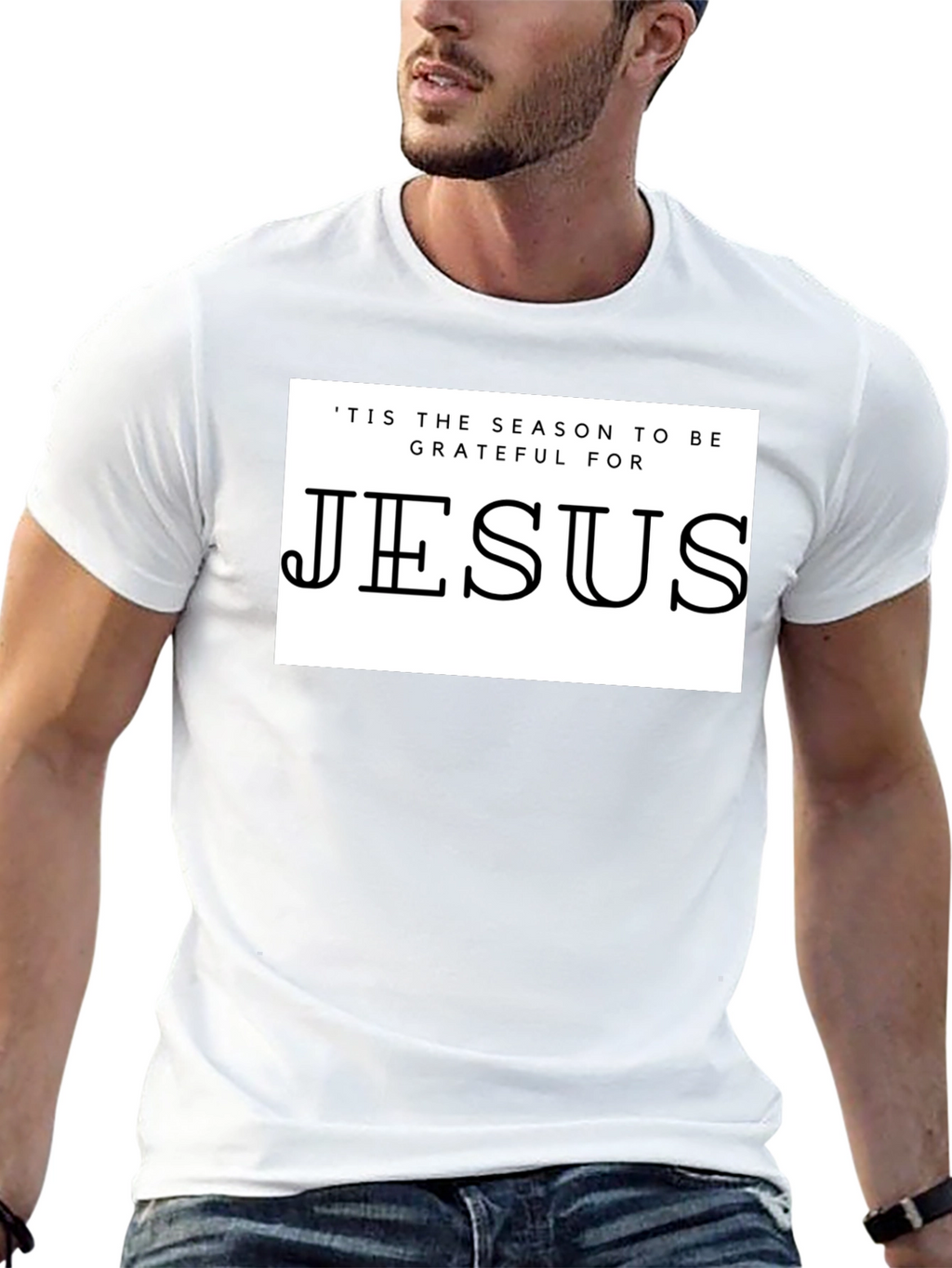 Jesus T-Shirt: Grateful for the Season