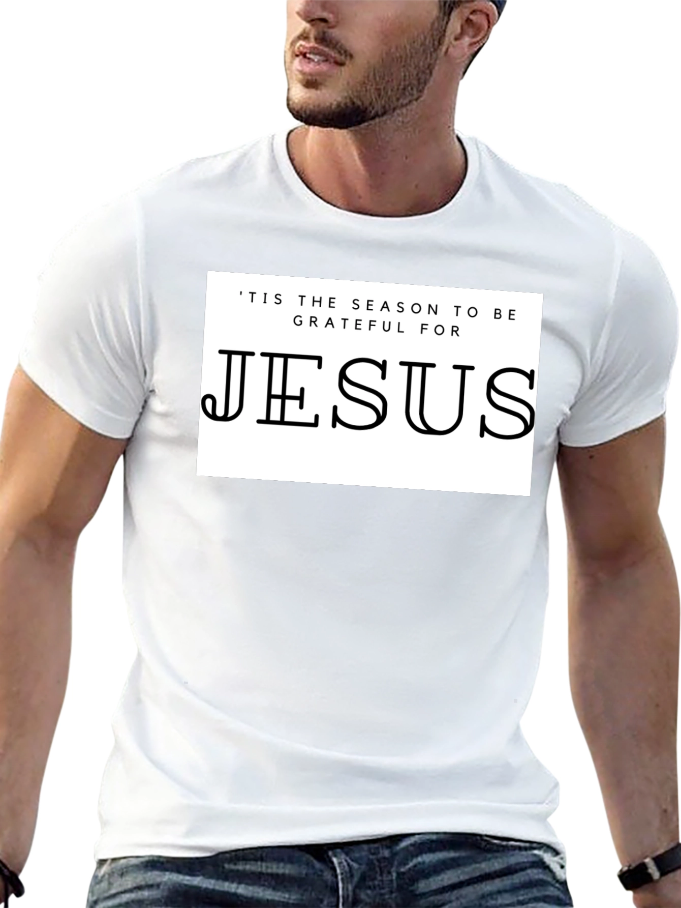 Jesus T-Shirt: Grateful for the Season