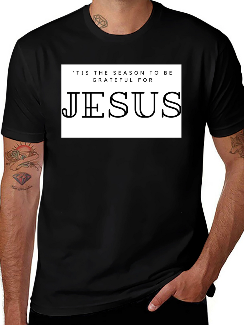 Jesus T-Shirt: Grateful for the Season