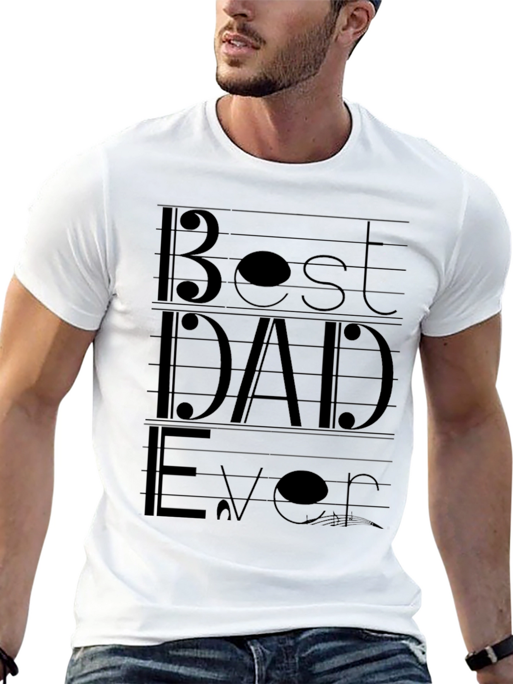 Best Dad Ever Graphic T-Shirt