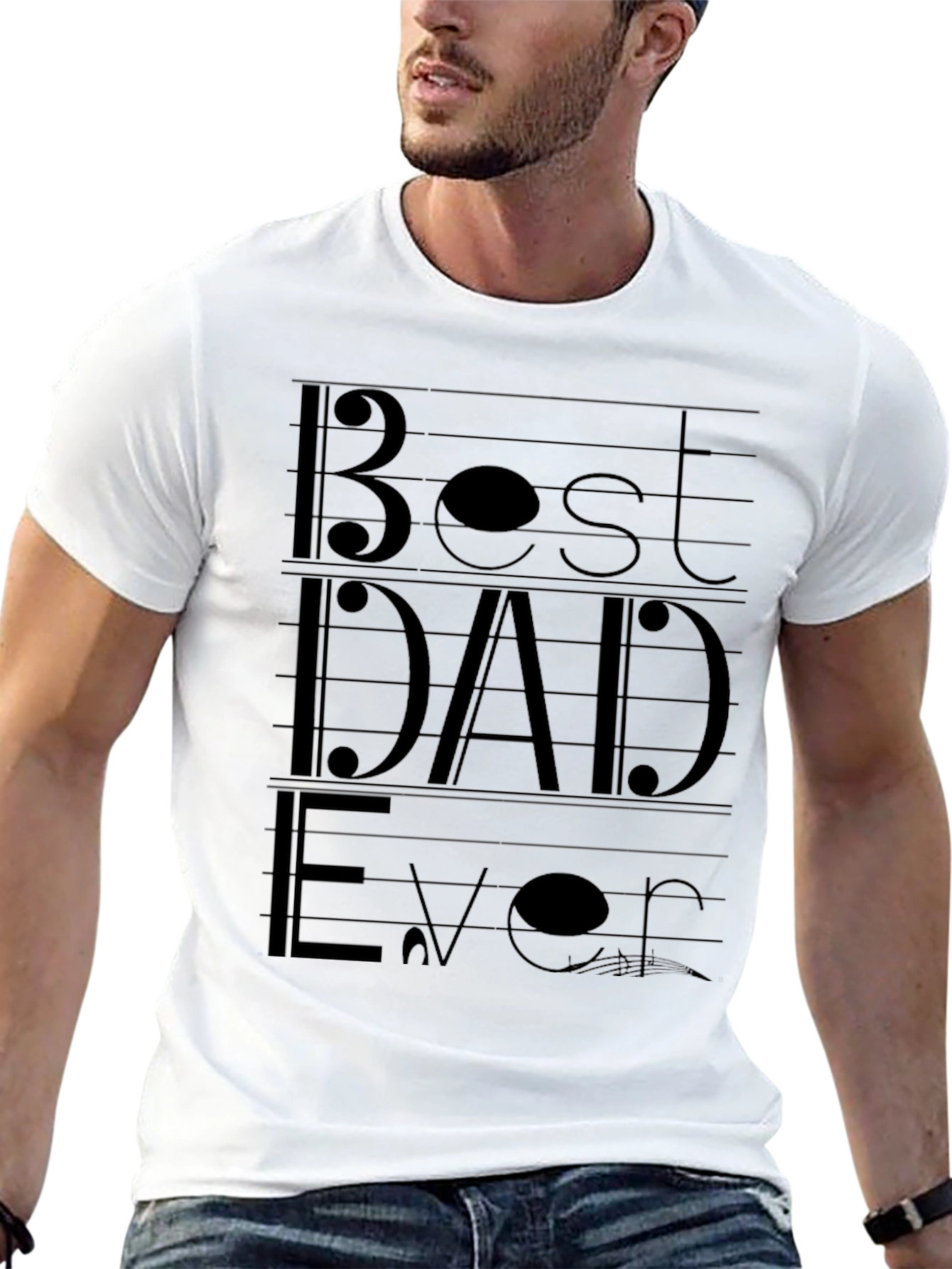 Best Dad Ever Graphic T-Shirt