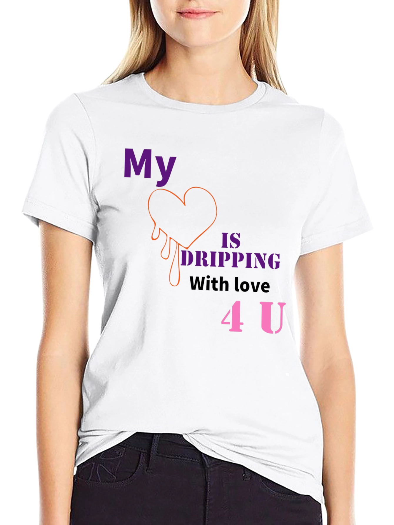 My Heart is Dripping Love T-Shirt