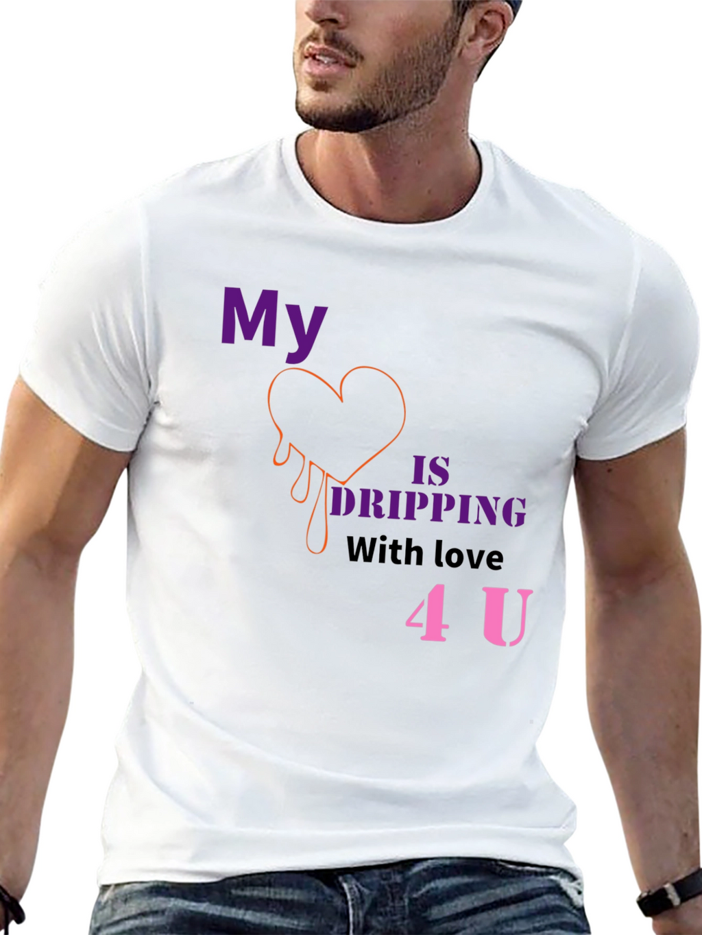 My Heart is Dripping Love T-Shirt