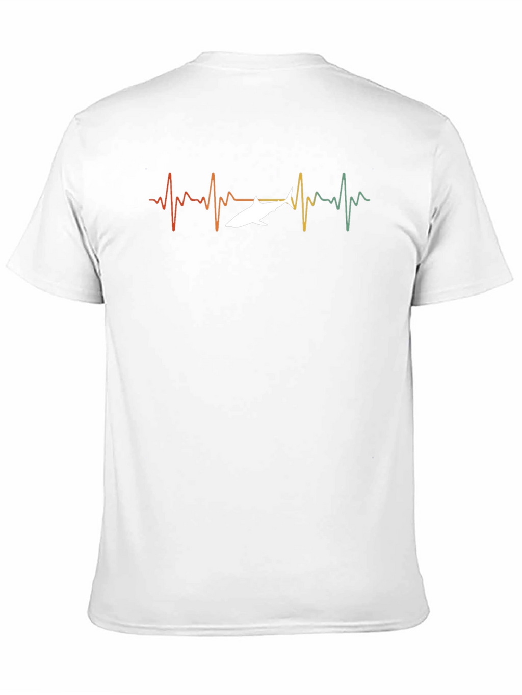 Shark Heartbeat Graphic T-Shirt