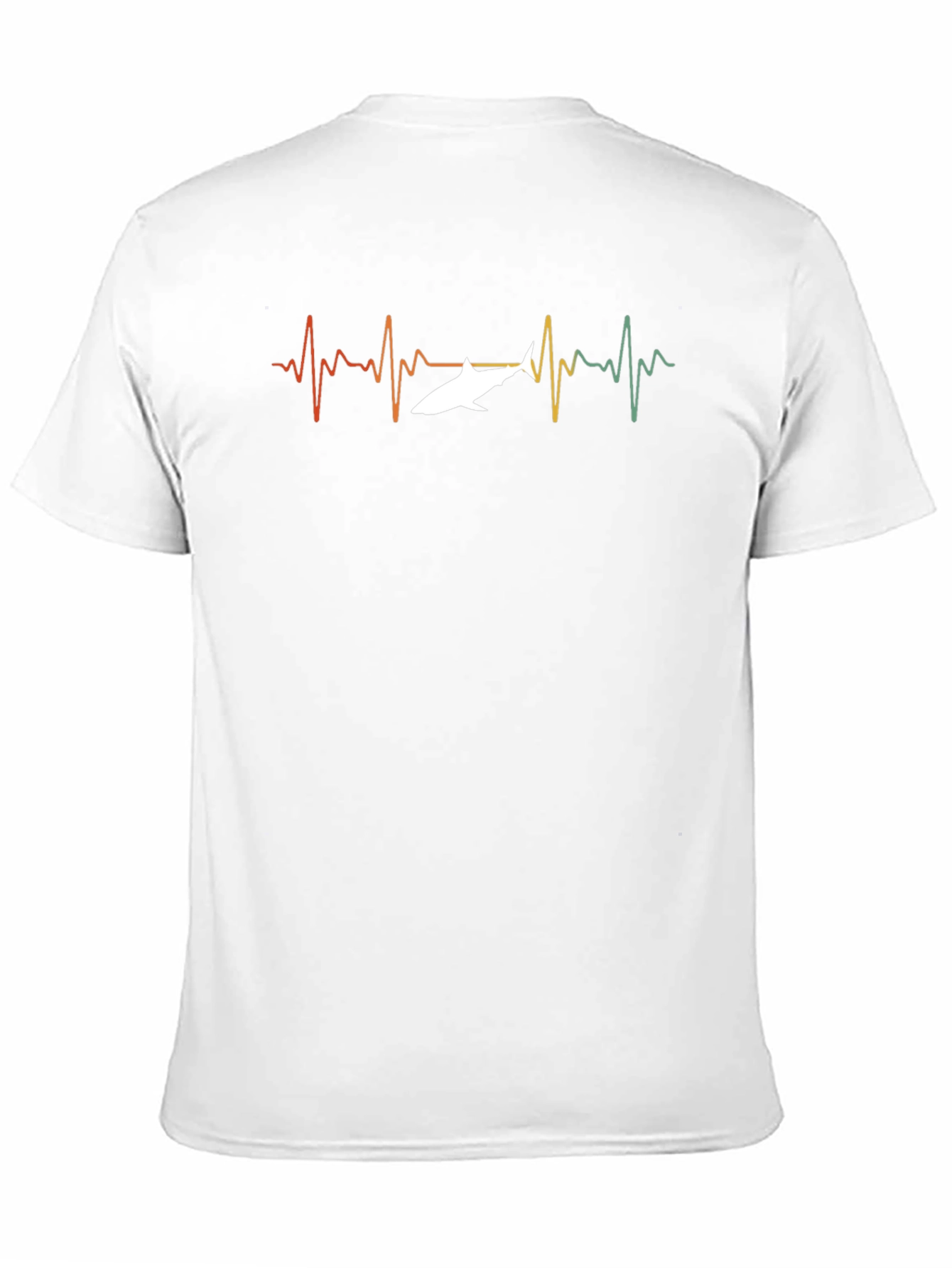 Shark Heartbeat Graphic T-Shirt