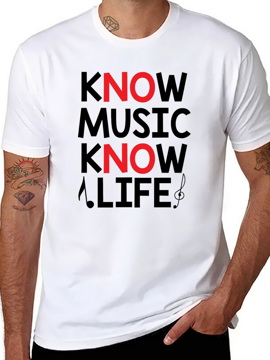 Know Music Know Life T-Shirt
