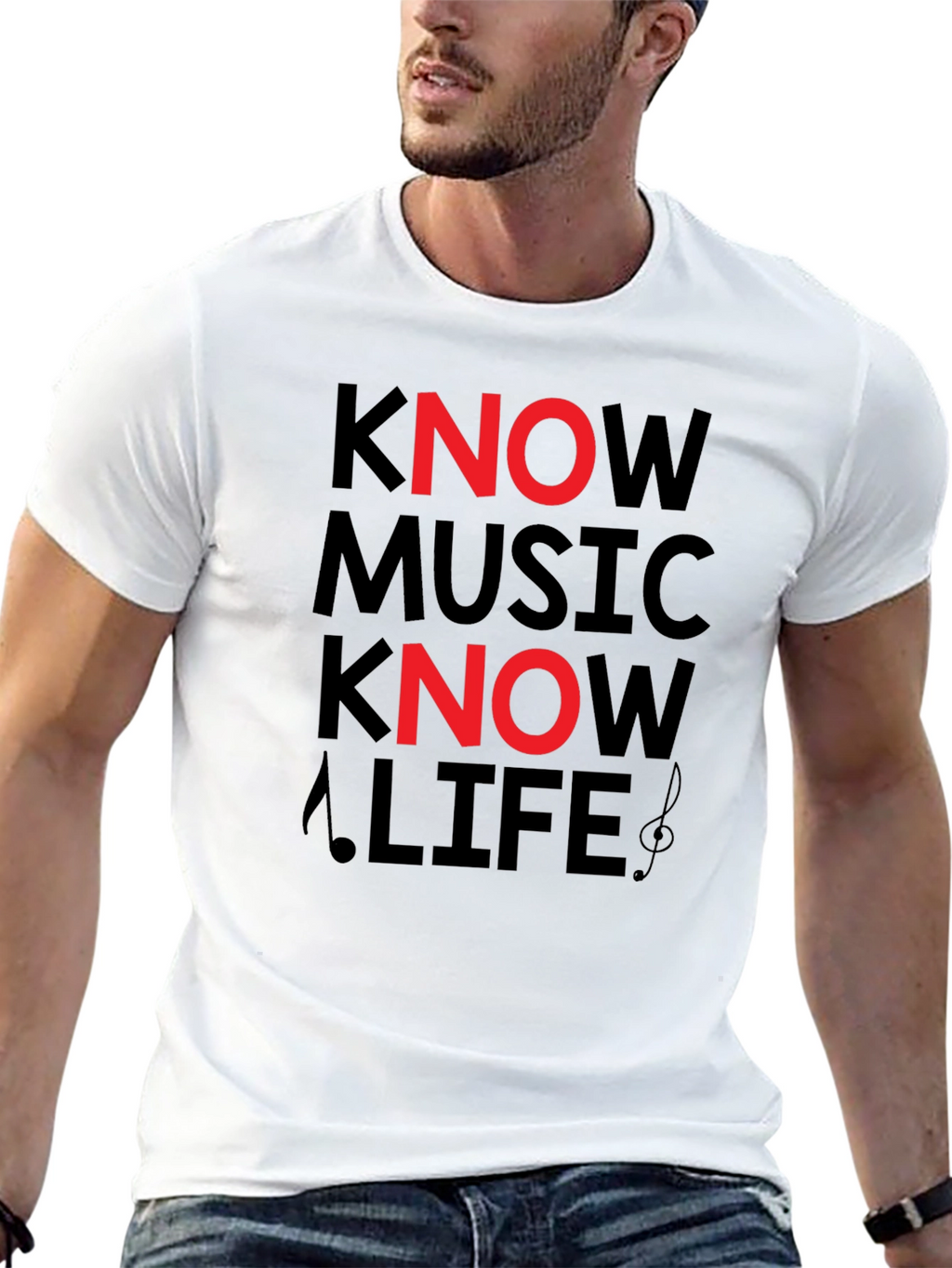Know Music Know Life T-Shirt
