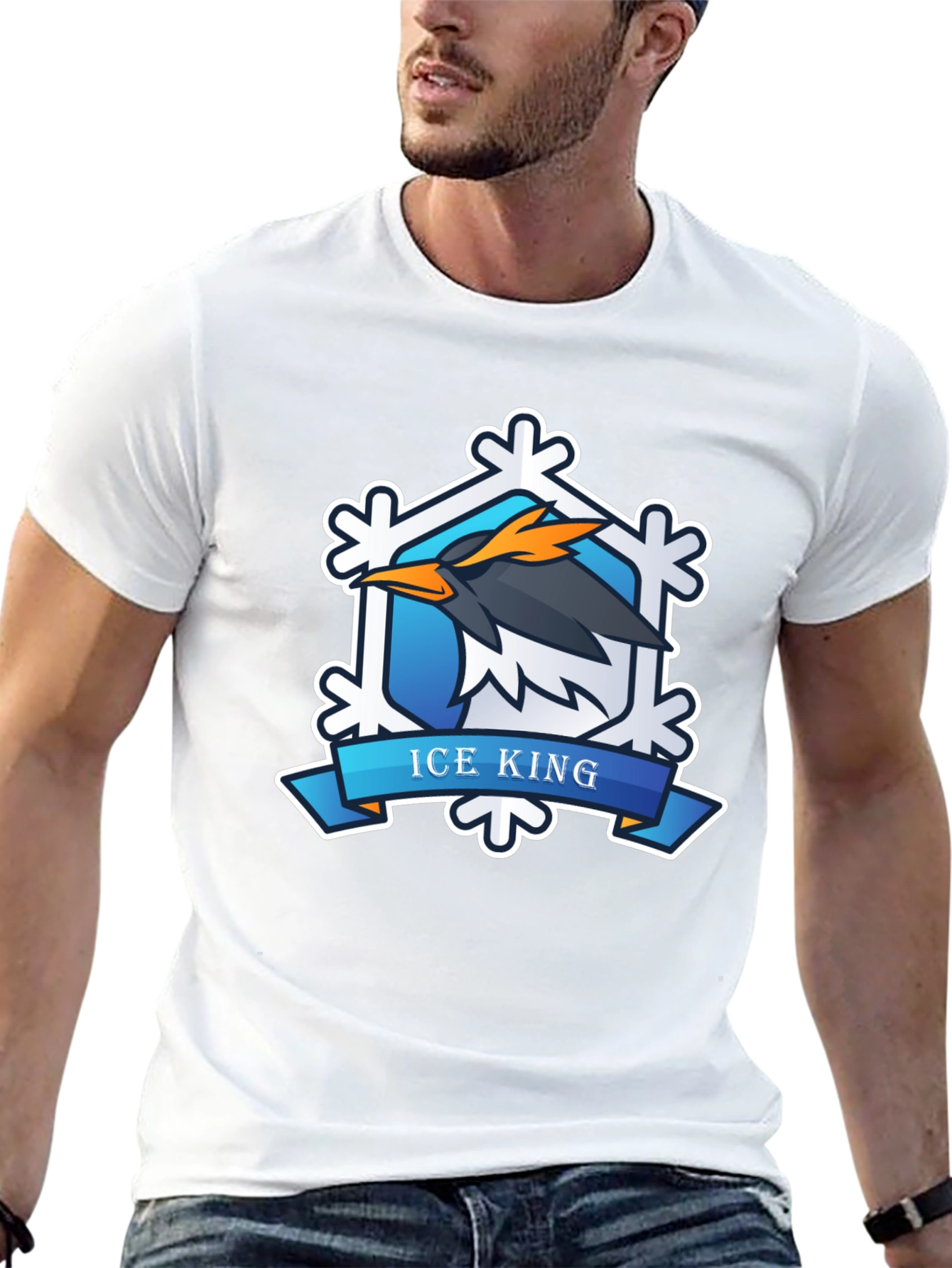 Ice King Graphic T-Shirt - Cool Design
