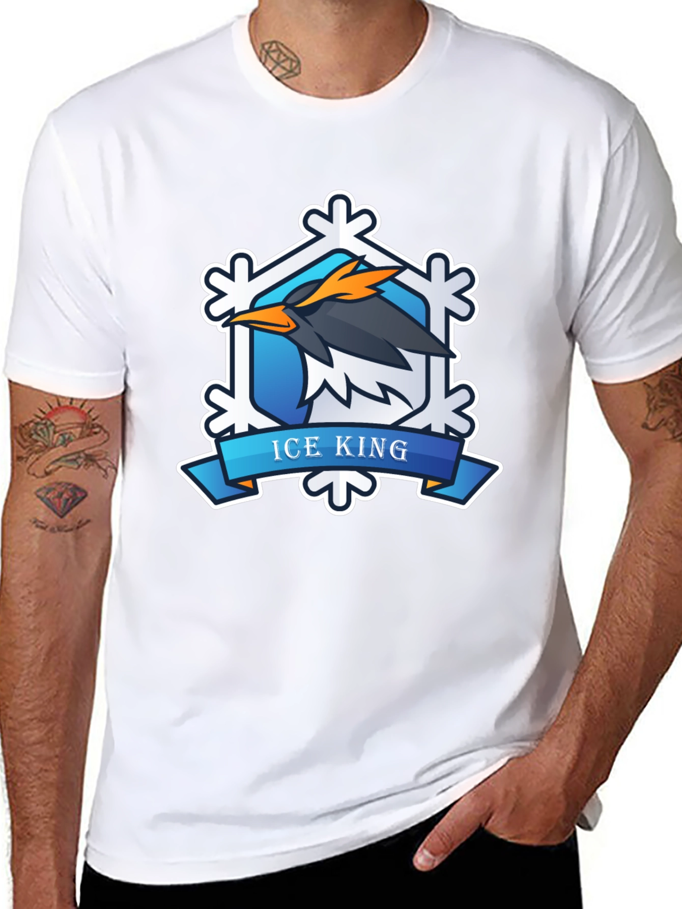 Ice King Graphic T-Shirt - Cool Design