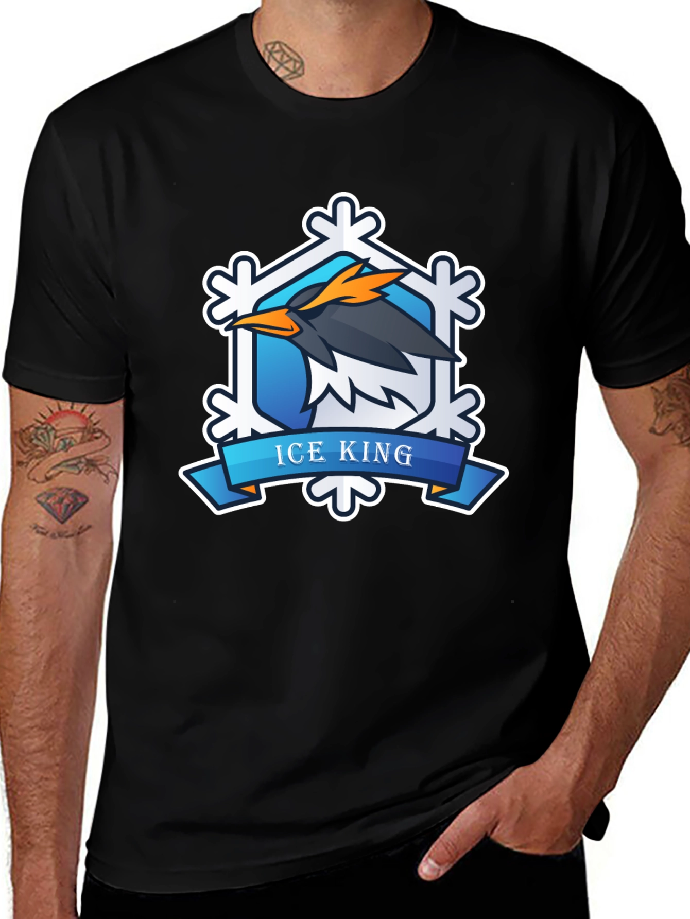 Ice King Graphic T-Shirt - Cool Design