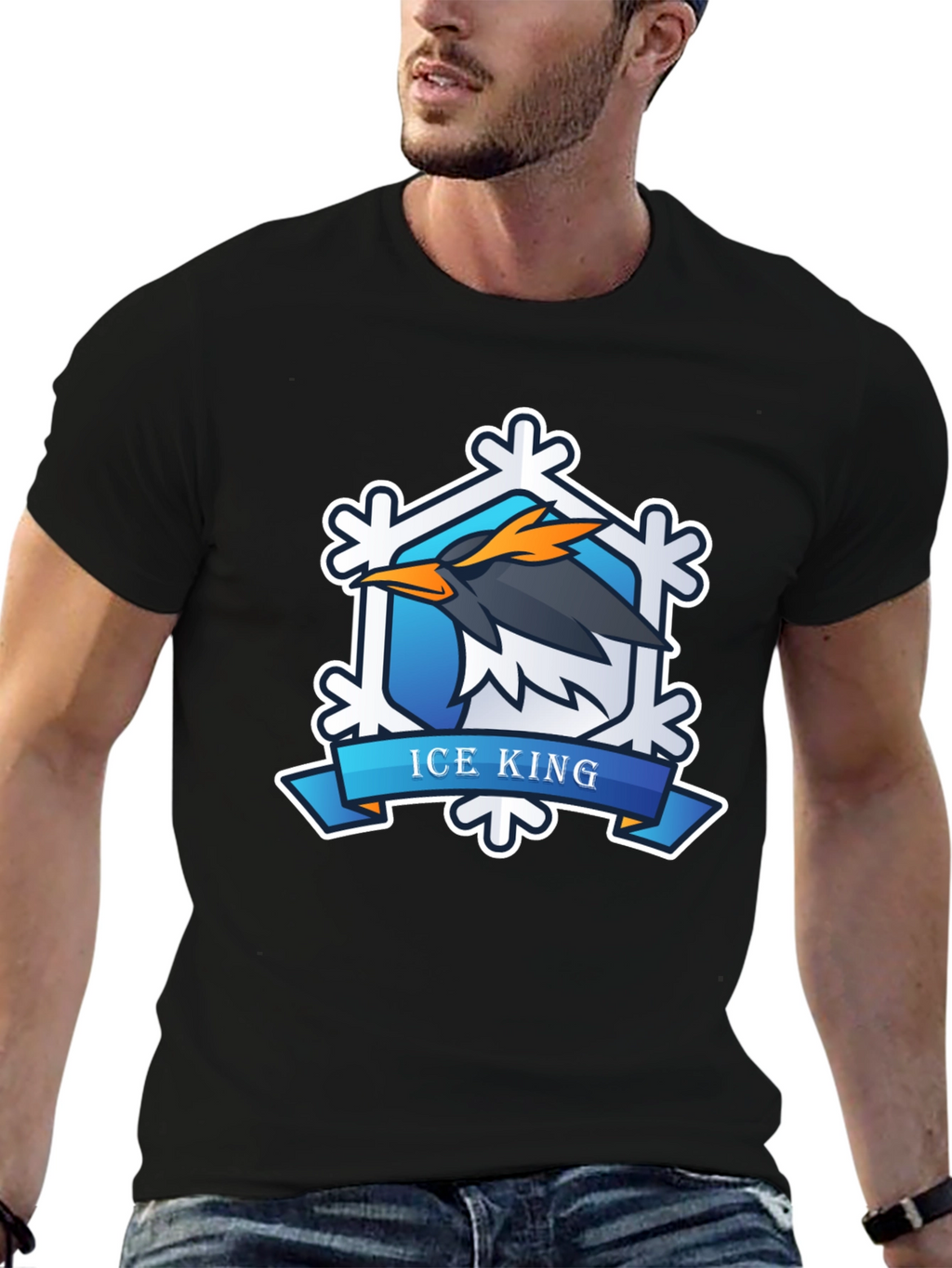 Ice King Graphic T-Shirt - Cool Design