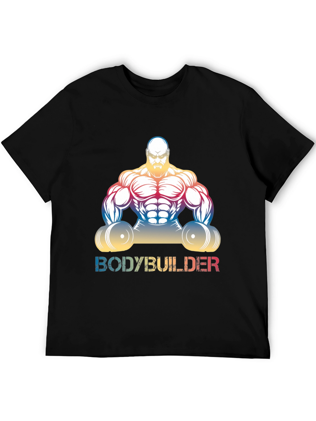 Bodybuilder Graphic Tee - Muscle Fit Shirt