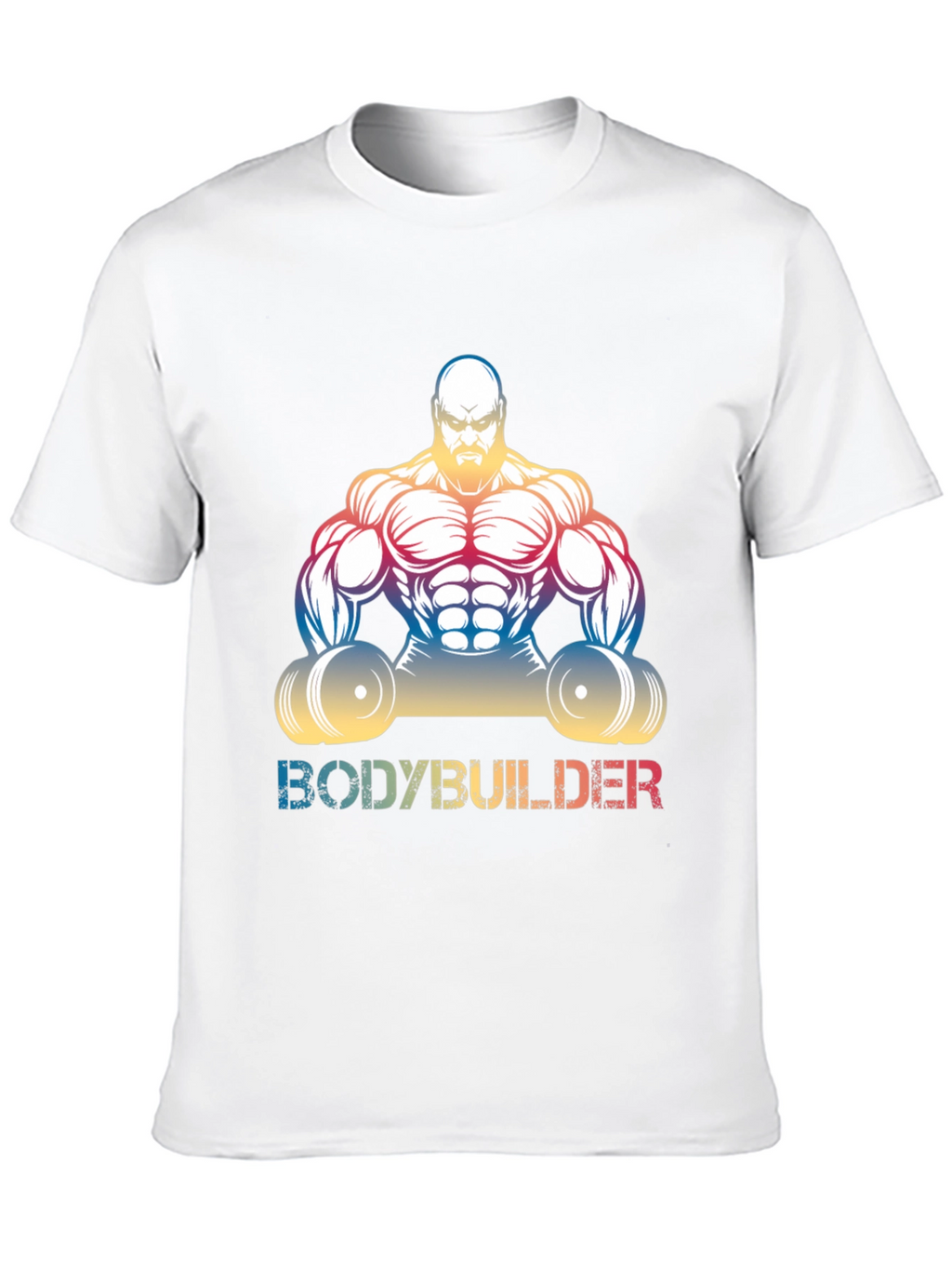 Bodybuilder Graphic Tee - Muscle Fit Shirt