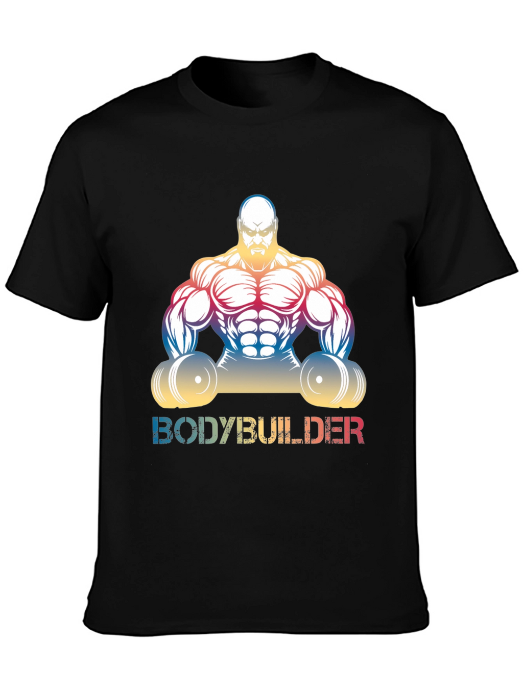 Bodybuilder Graphic Tee - Muscle Fit Shirt