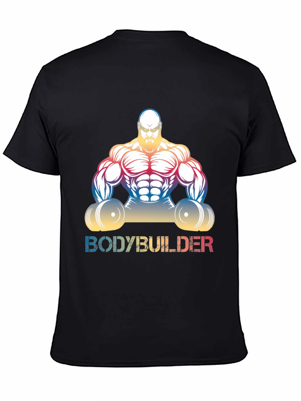 Bodybuilder Graphic Tee - Muscle Fit Shirt