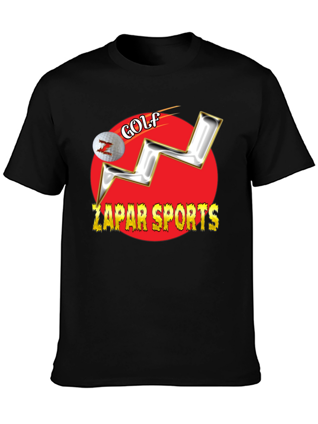 Zapar Sports Golf Graphic T-Shirt
