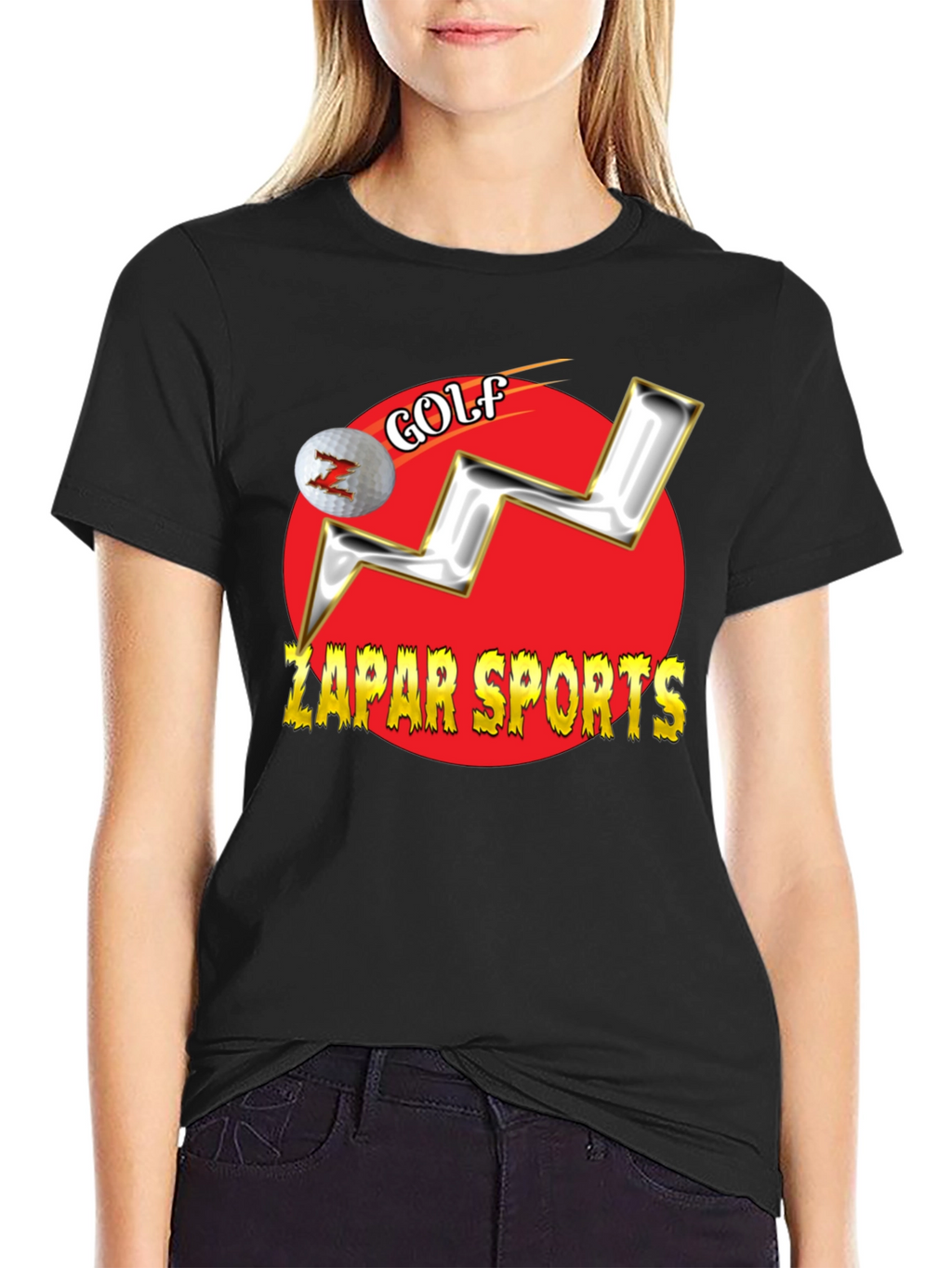 Zapar Sports Golf Graphic T-Shirt