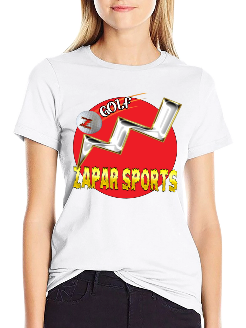 Zapar Sports Golf Graphic T-Shirt