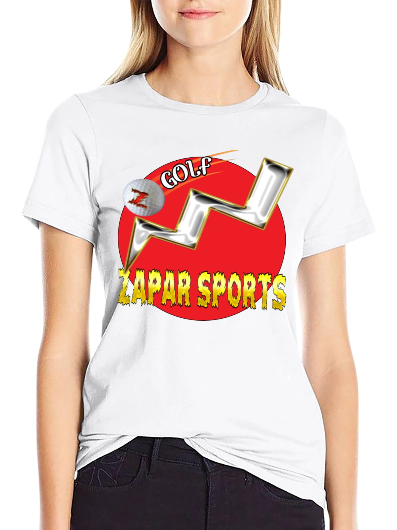 Zapar Sports Golf Graphic T-Shirt