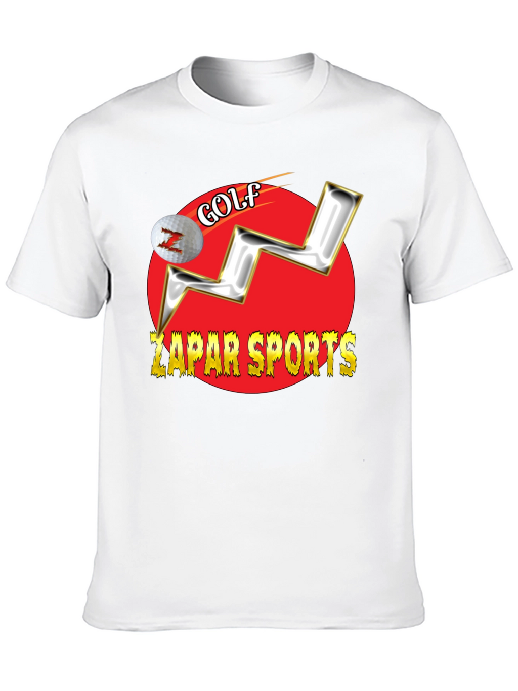 Zapar Sports Golf Graphic T-Shirt