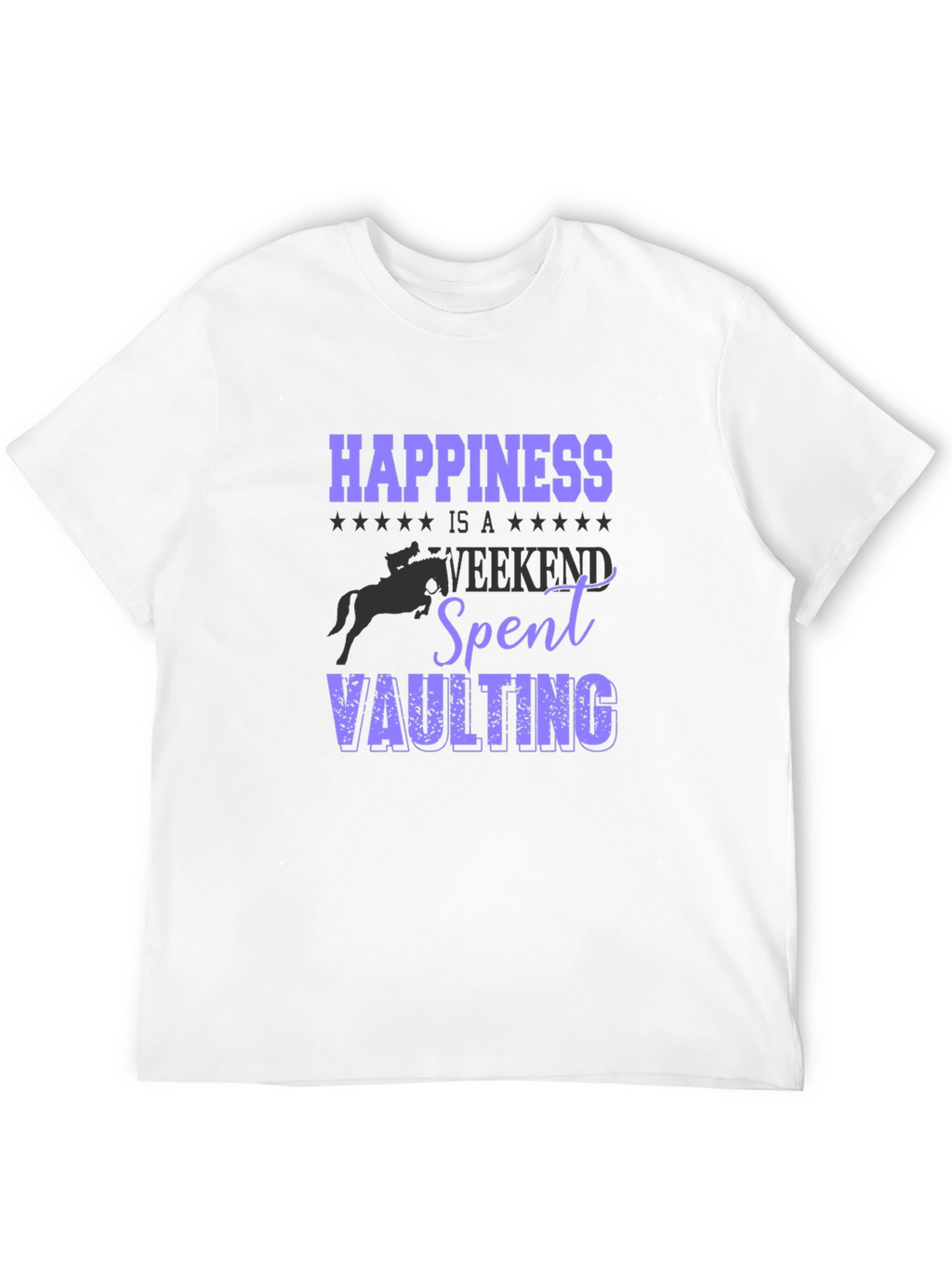Happiness Vaulting T-Shirt - Equestrian Weekend