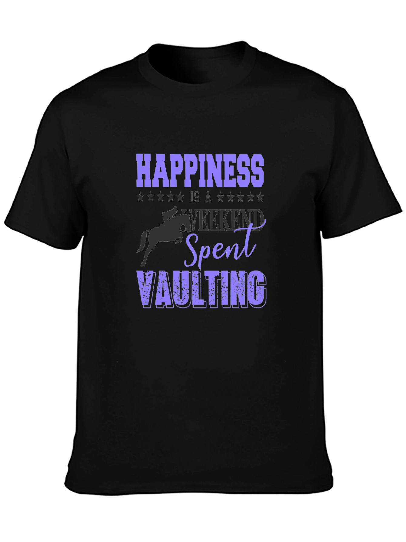 Happiness Vaulting T-Shirt - Equestrian Weekend