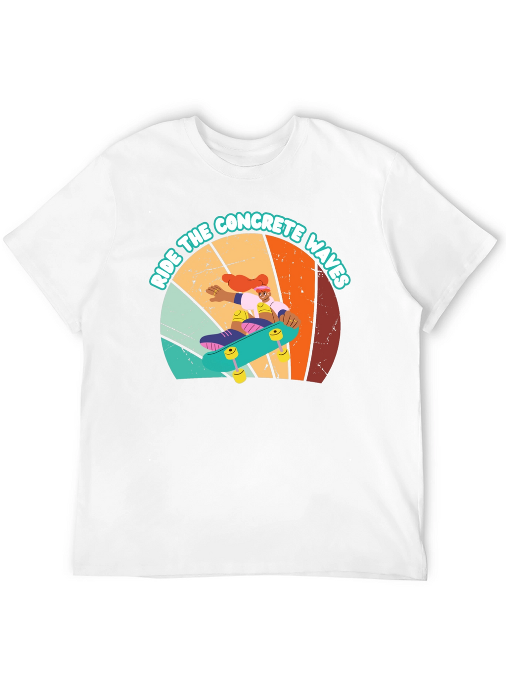 Ride Concrete Waves Black Graphic Tee