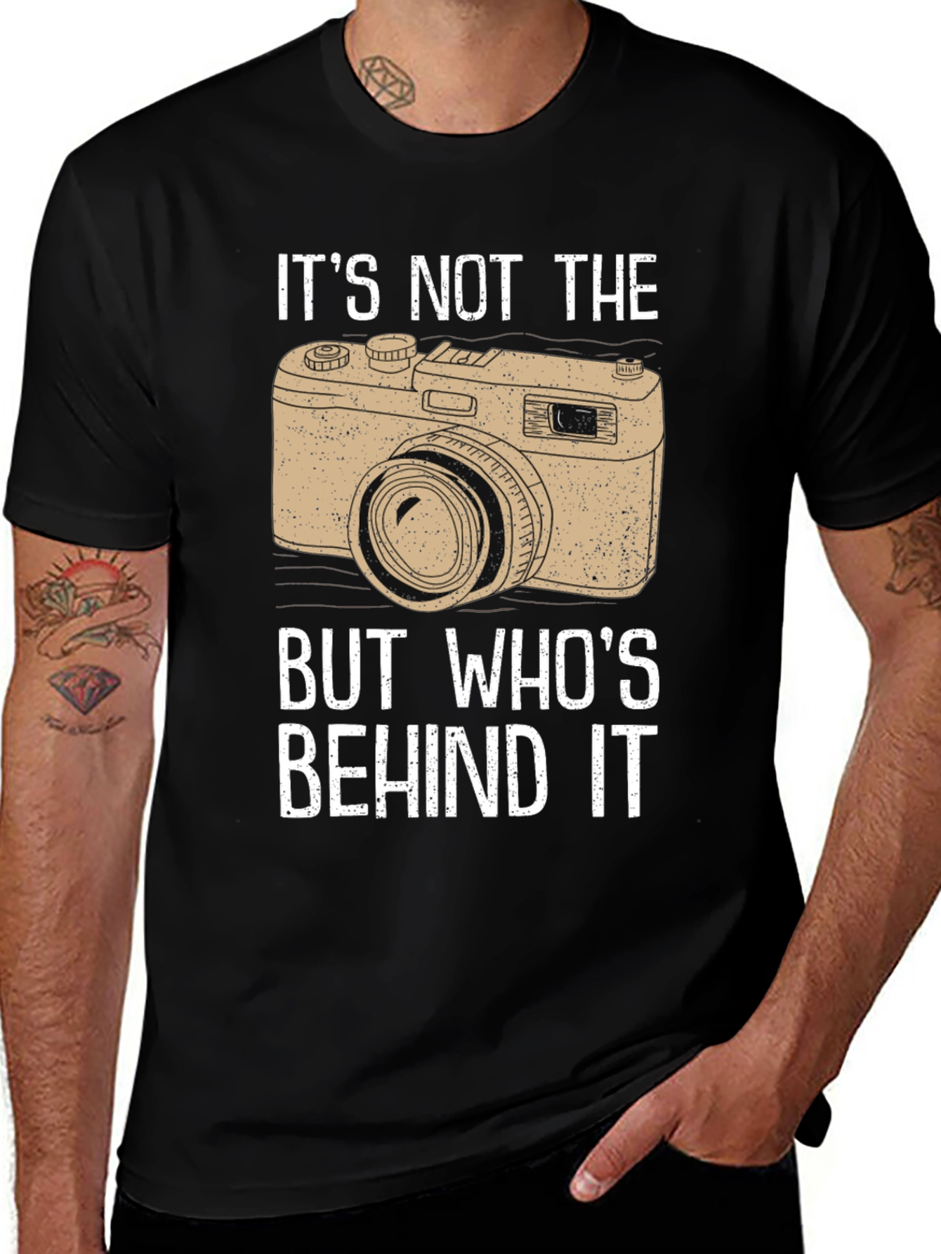 Photographers T-Shirt - Its Not the Camera!