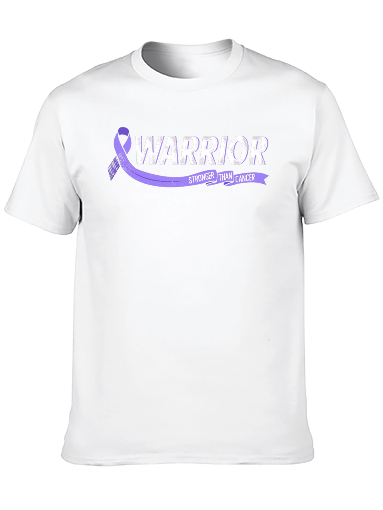 Warrior Stronger Than Cancer Ribbon T-Shirt