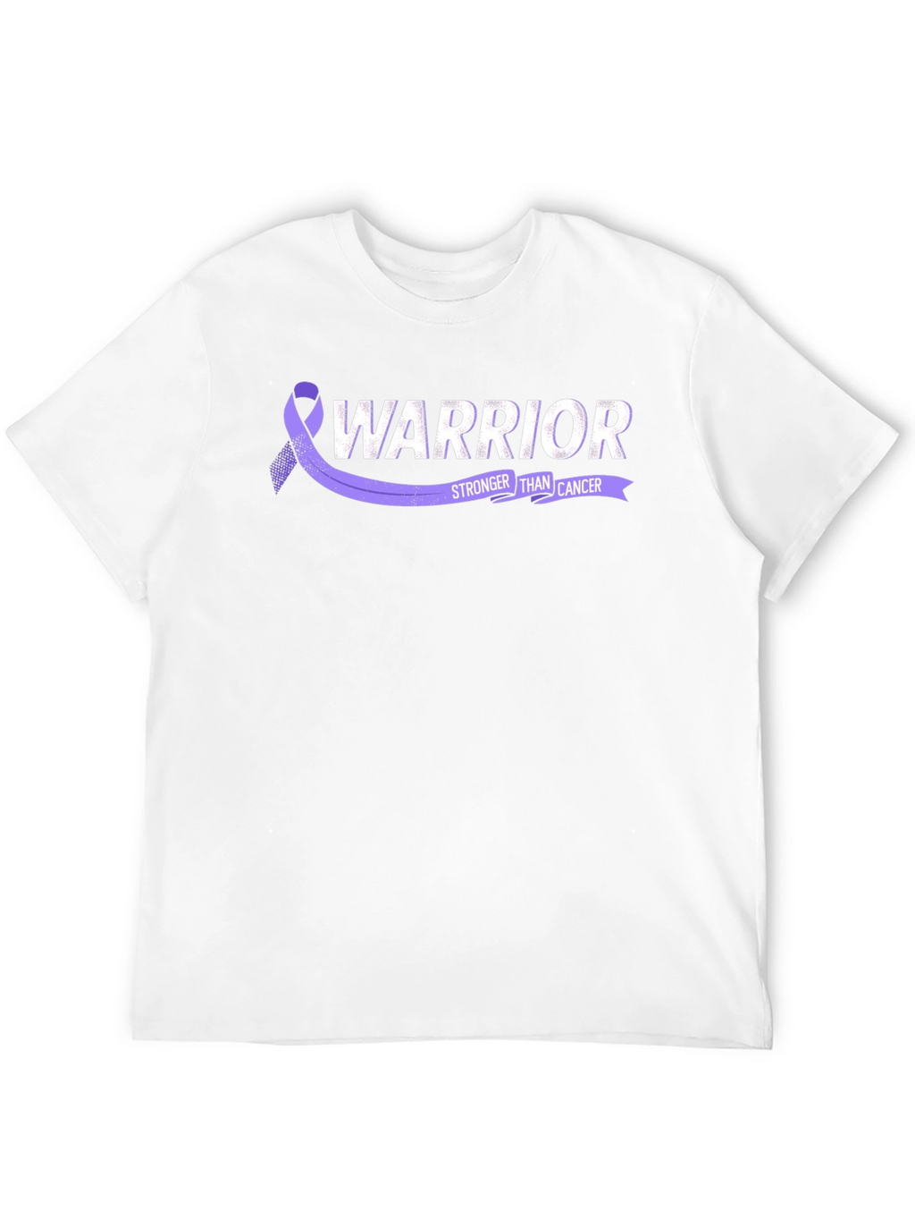 Warrior Stronger Than Cancer Ribbon T-Shirt