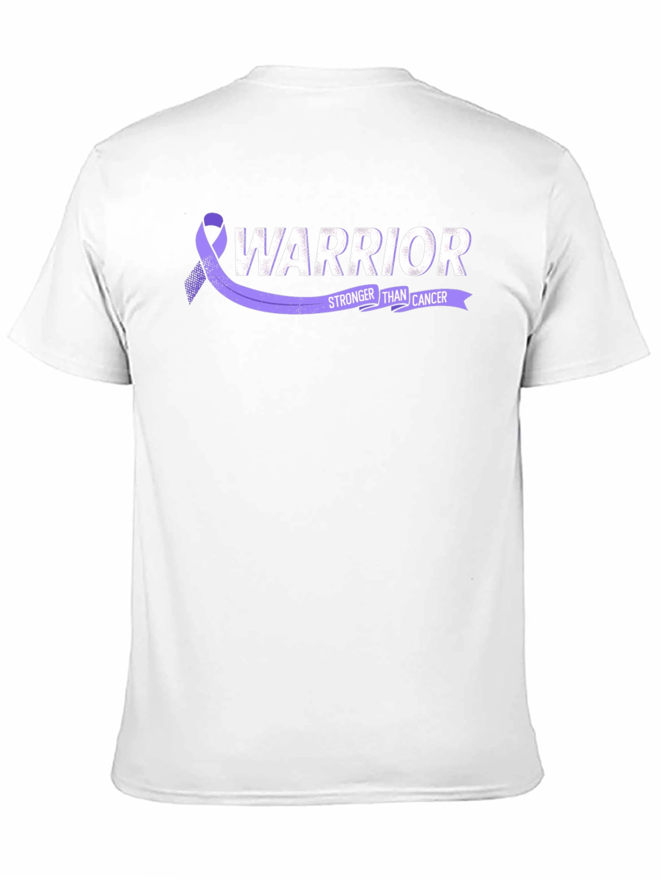 Warrior Stronger Than Cancer Ribbon T-Shirt