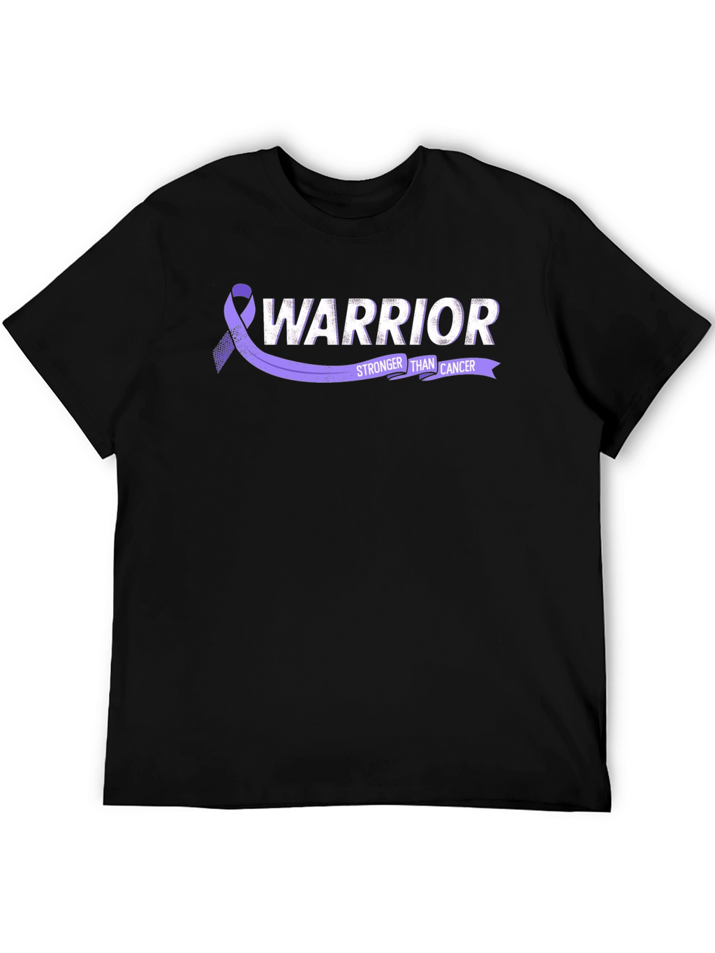 Warrior Stronger Than Cancer Ribbon T-Shirt