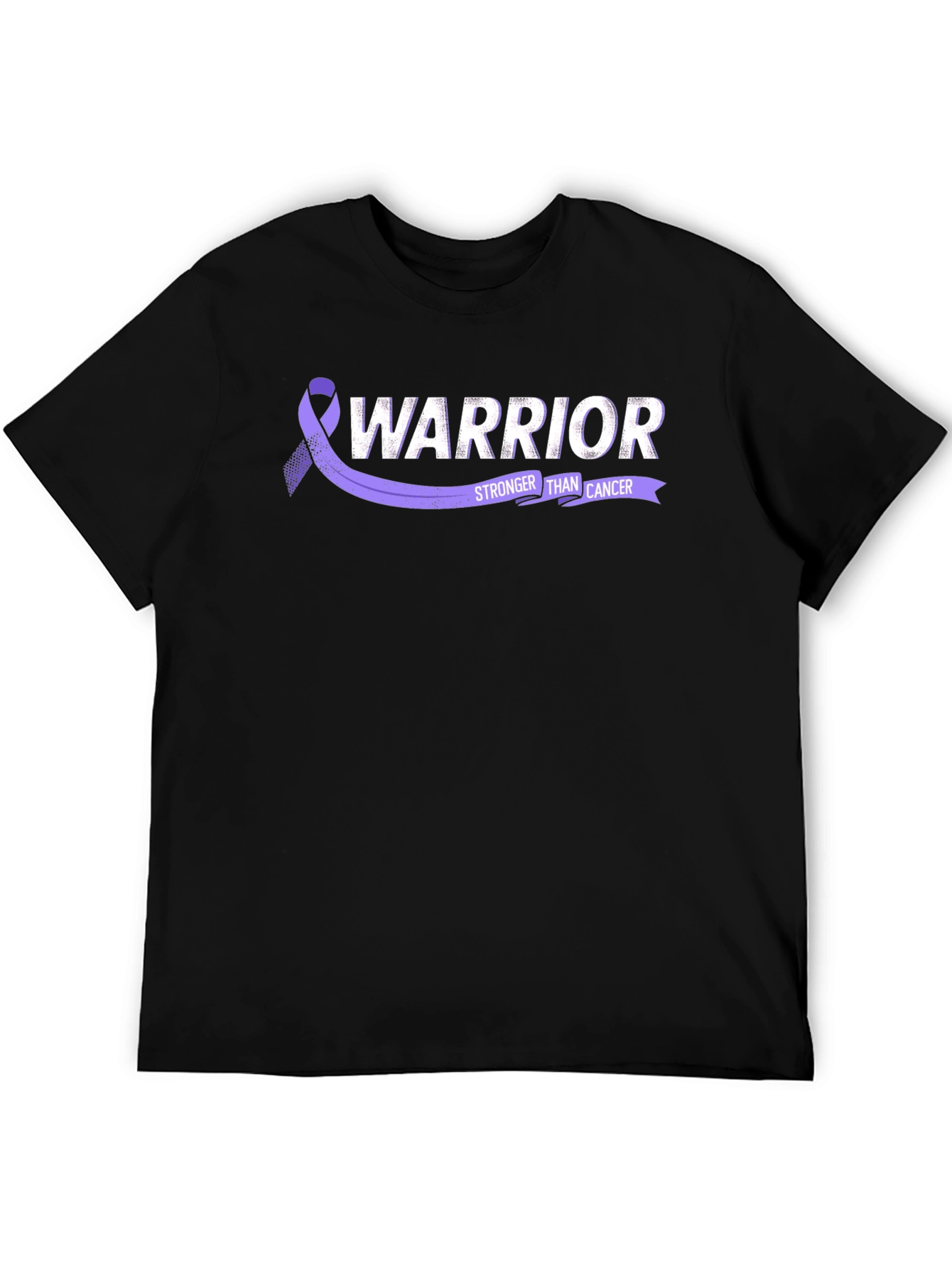 Warrior Stronger Than Cancer Ribbon T-Shirt