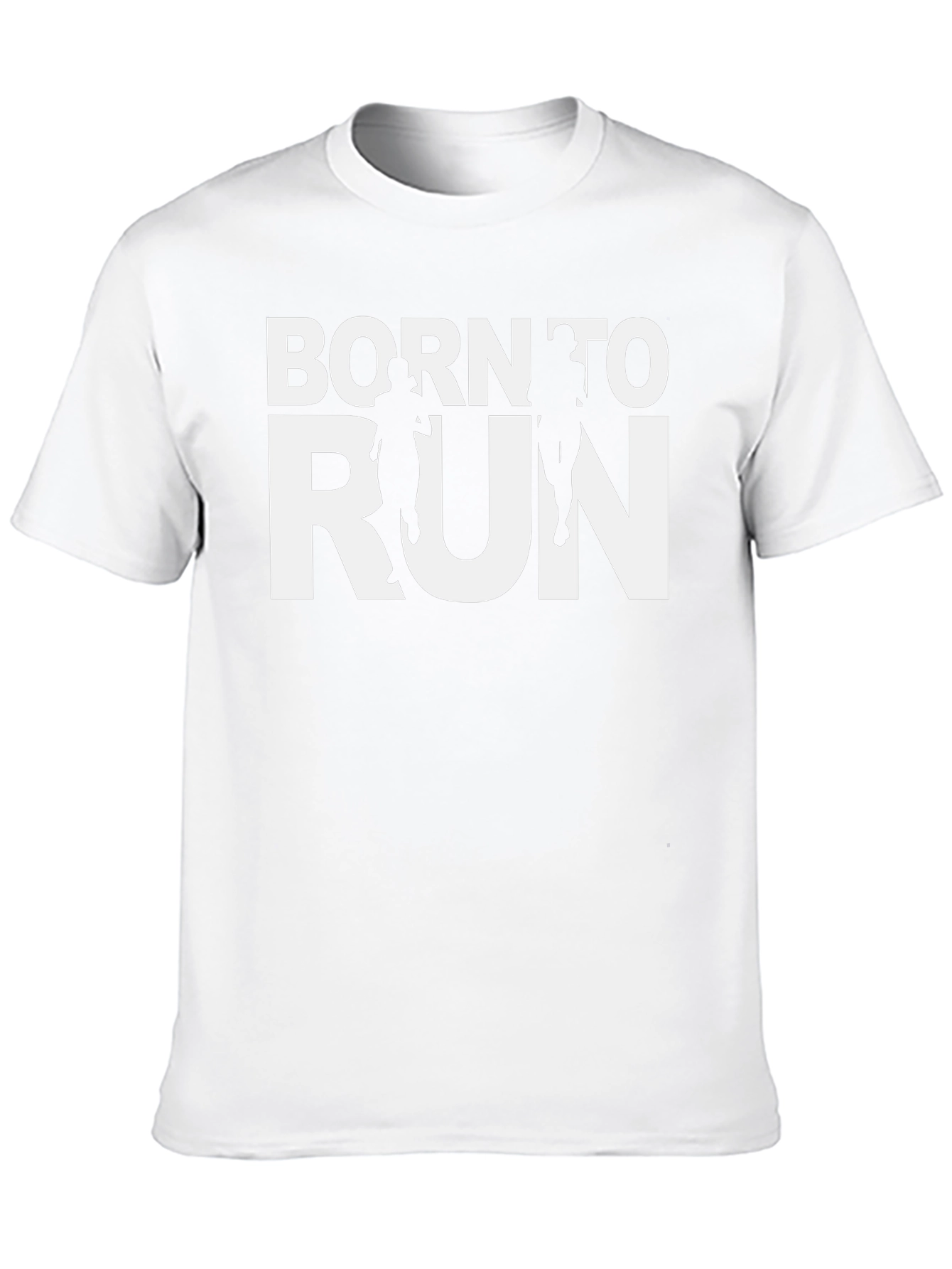 Born To Run Black Graphic Tee