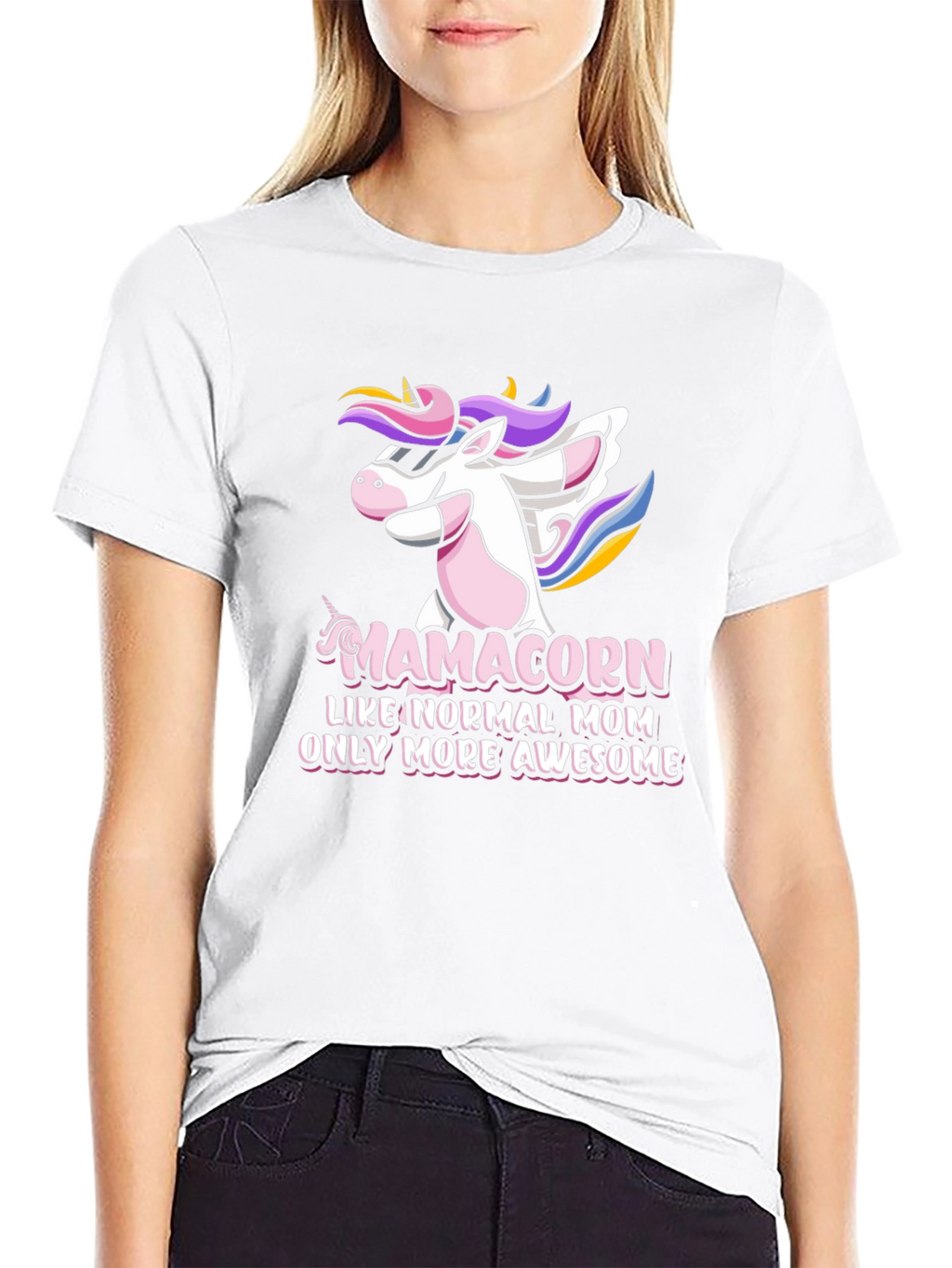 Mamacorn Awesome Mom T-Shirt