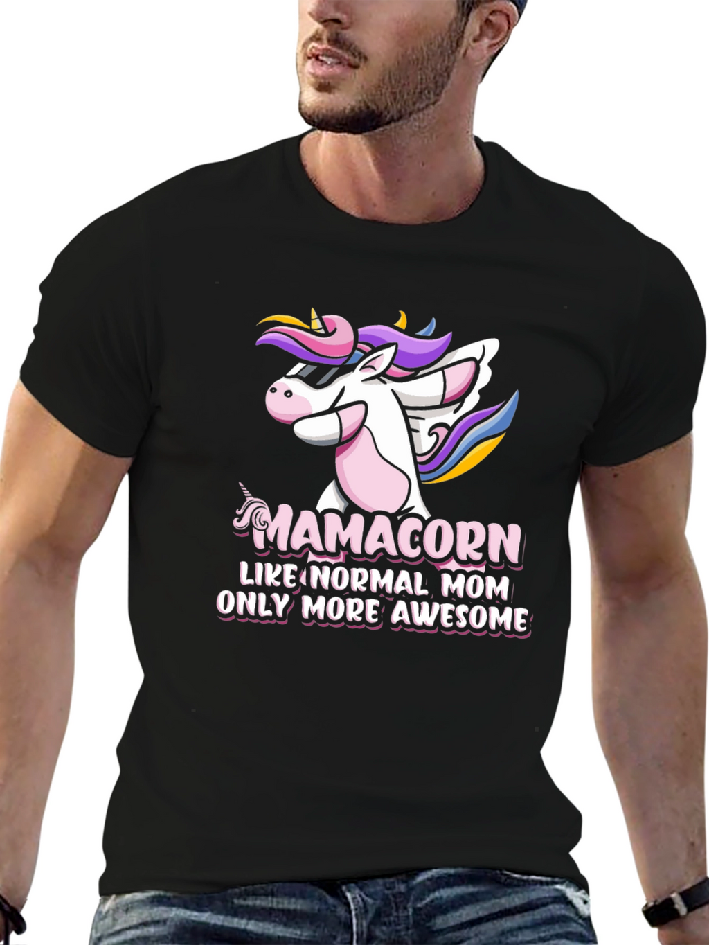 Mamacorn Awesome Mom T-Shirt