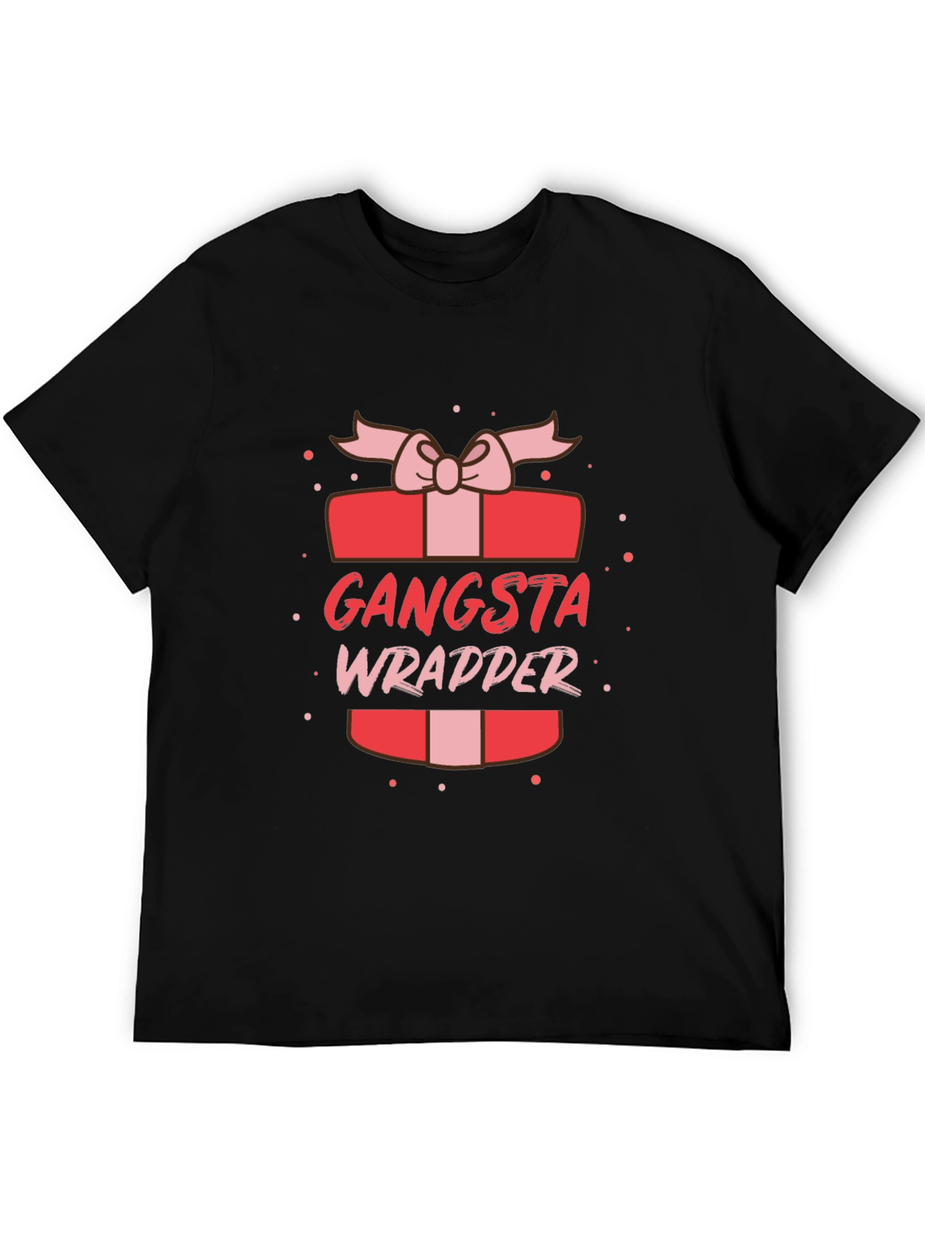 Gangsta Wrapper Gift Tee - Funny Holiday T-Shirt
